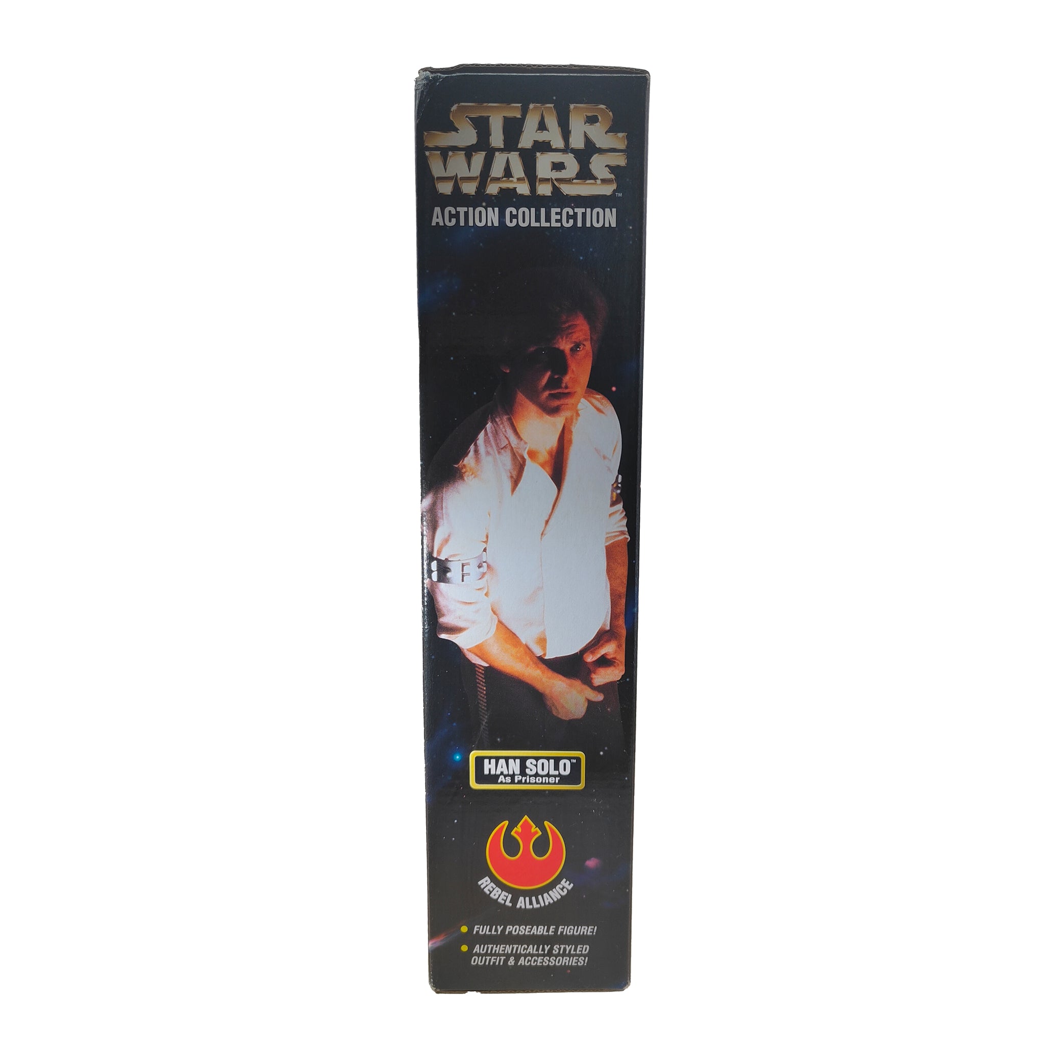 Star Wars Han Solo With Carbonite Block Hasbro Action Figure 1998 30cm – Star Wars, Hasbro, 30 cm, 1998, pre-owned collector piece, Uncanny Collectibles Dublin Ireland