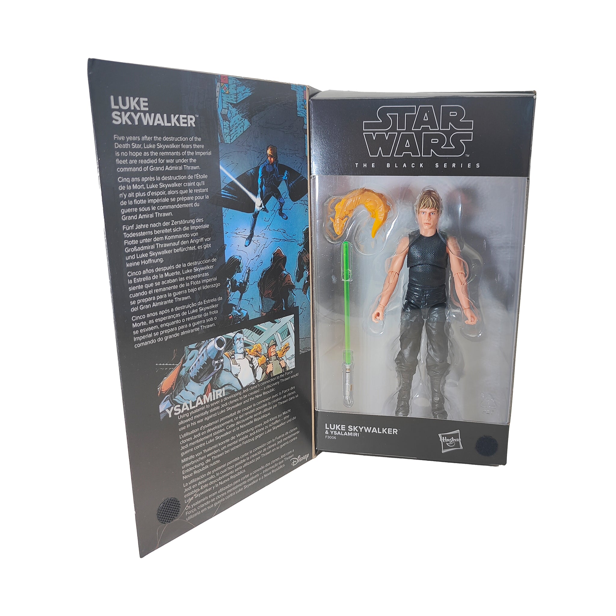 Star Wars Heir To The Empire Black Series Luke Skywalker and Ysalamiri Hasbro Action Figure 2021 15cm – Star Wars, Hasbro, 15 cm, 2015, pre-owned collector piece, Uncanny Collectibles Dublin Ireland