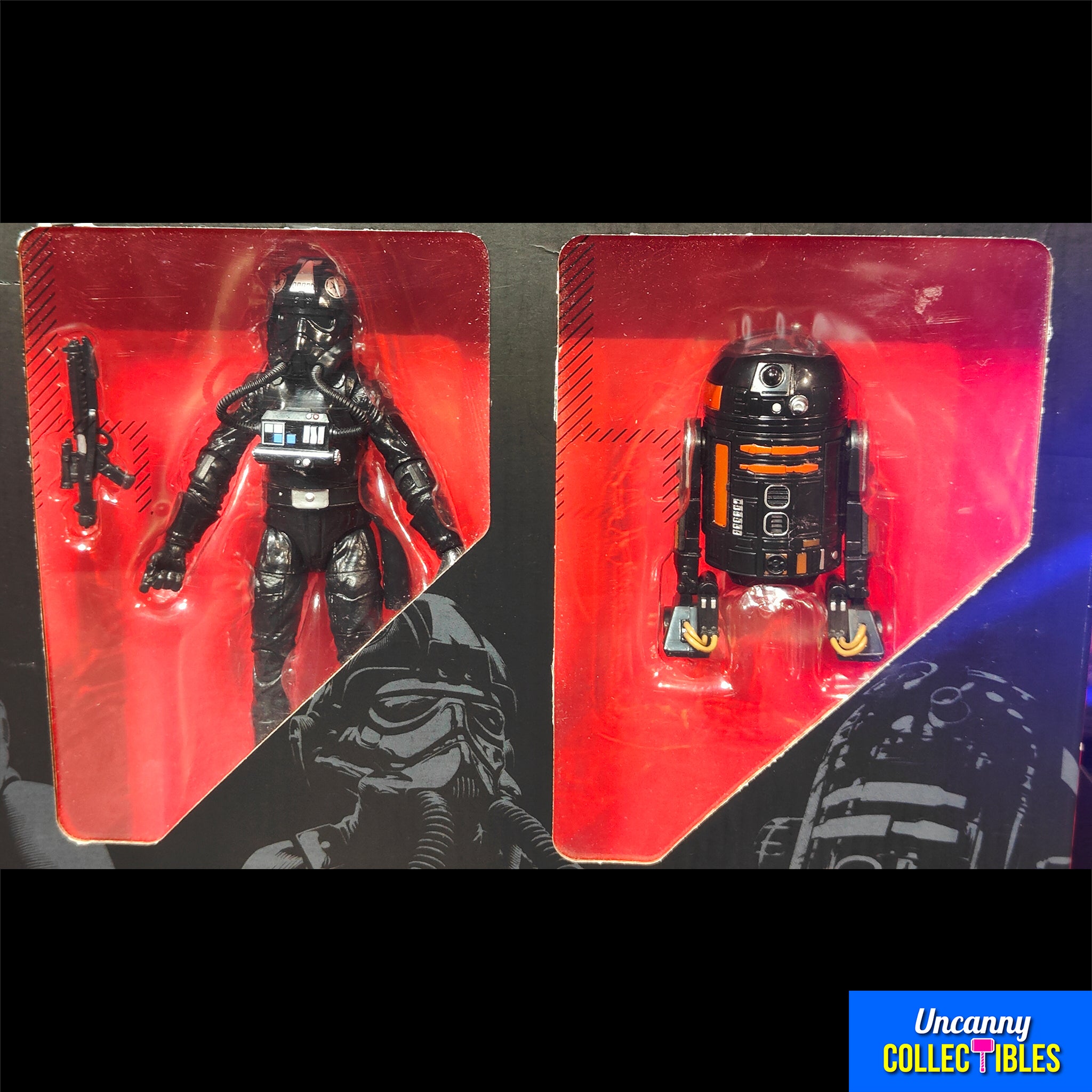 Star Wars Imperial Forces Crimson Stormtrooper R2-Q5 Black Series 4 Pack 2015