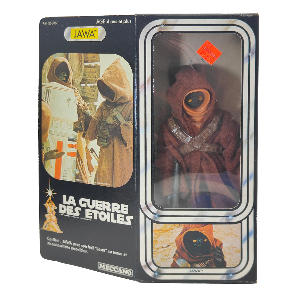 Star Wars Jawa Meccano 1977 263863 French Edition 20cm – Star Wars, Meccano, 20 cm, 1977, pre-owned collector piece, Uncanny Collectibles Dublin Ireland
