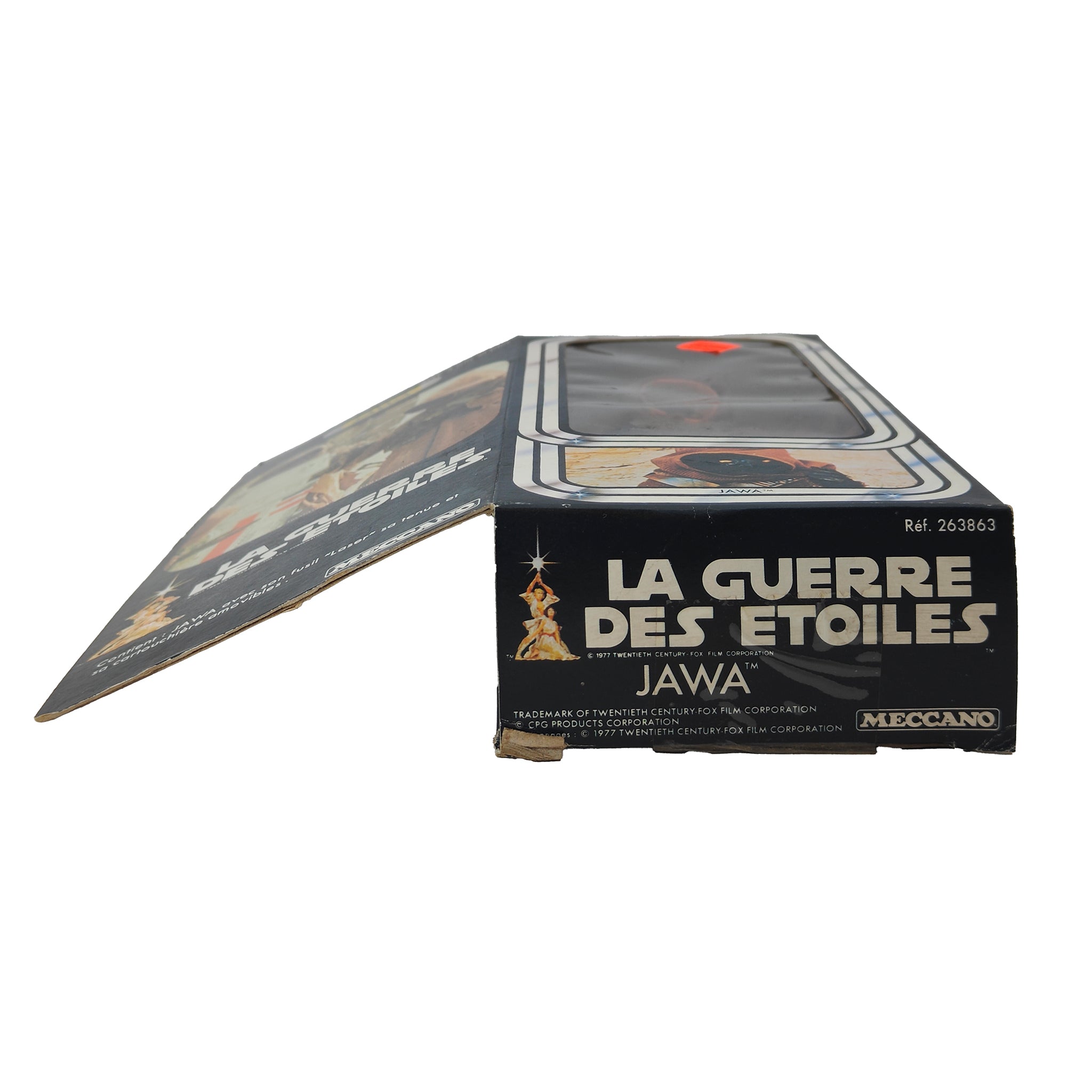 Star Wars Jawa Meccano 1977 263863 French Edition 20cm – Star Wars, Meccano, 20 cm, 1977, pre-owned collector piece, Uncanny Collectibles Dublin Ireland