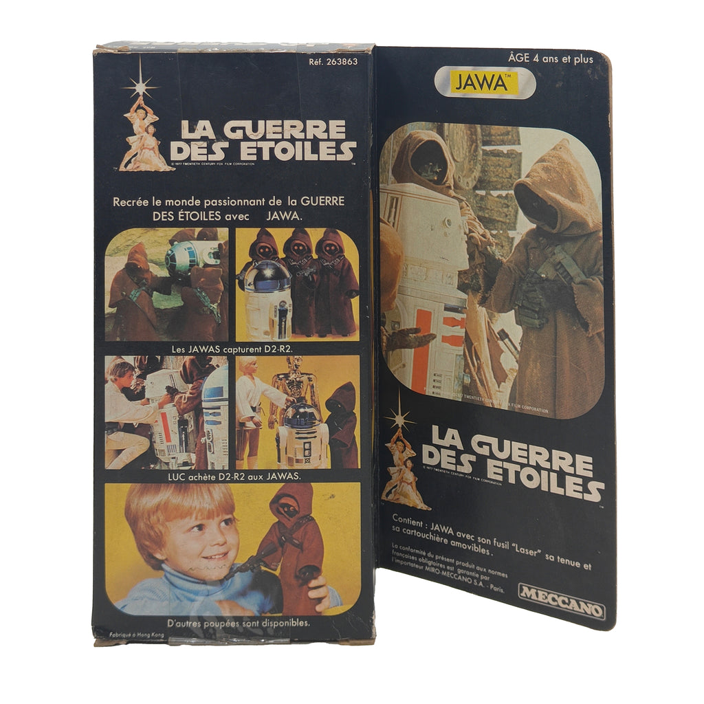 Star Wars Jawa Meccano 1977 263863 French Edition 20cm – Star Wars, Meccano, 20 cm, 1977, pre-owned collector piece, Uncanny Collectibles Dublin Ireland