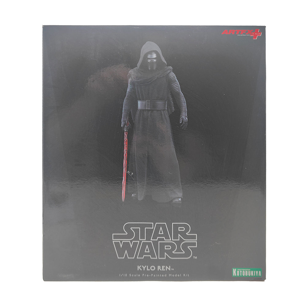 Star Wars Kylo Ren ARTFX+ Kotobukiya 2020 SW109 - BOX and ACCESSORIES ONLY - NO FIGURE – Star Wars, Kotobukiya, 19 cm, 2020, pre-owned collector piece, Uncanny Collectibles Dublin Ireland