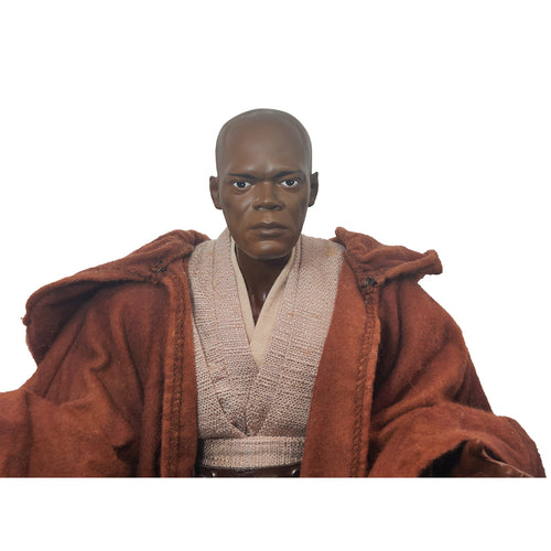 Star Wars Mace Windu Ultimate Quarter Scale Diamond Select Figure 2009