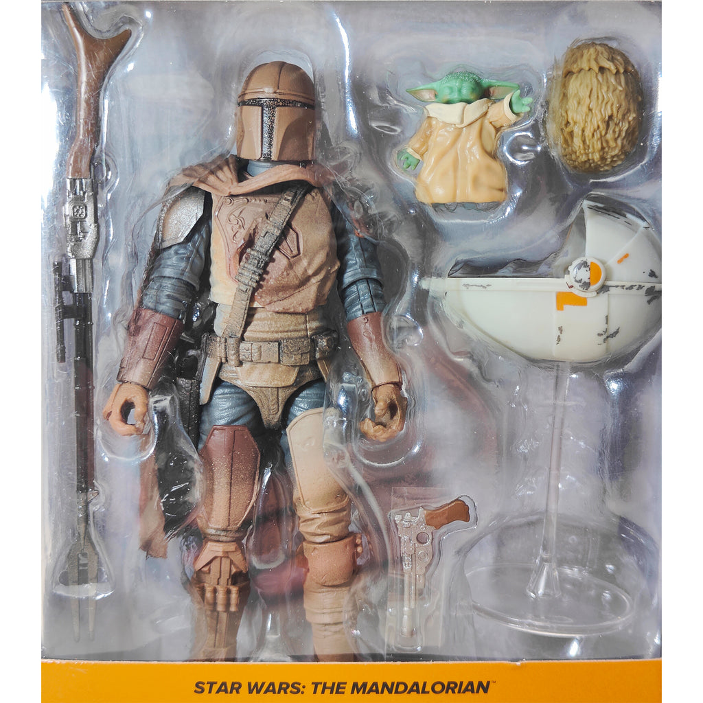 Star Wars Mandalorian and Grogu Arvala-7 Black Series Deluxe Figure Set 2022