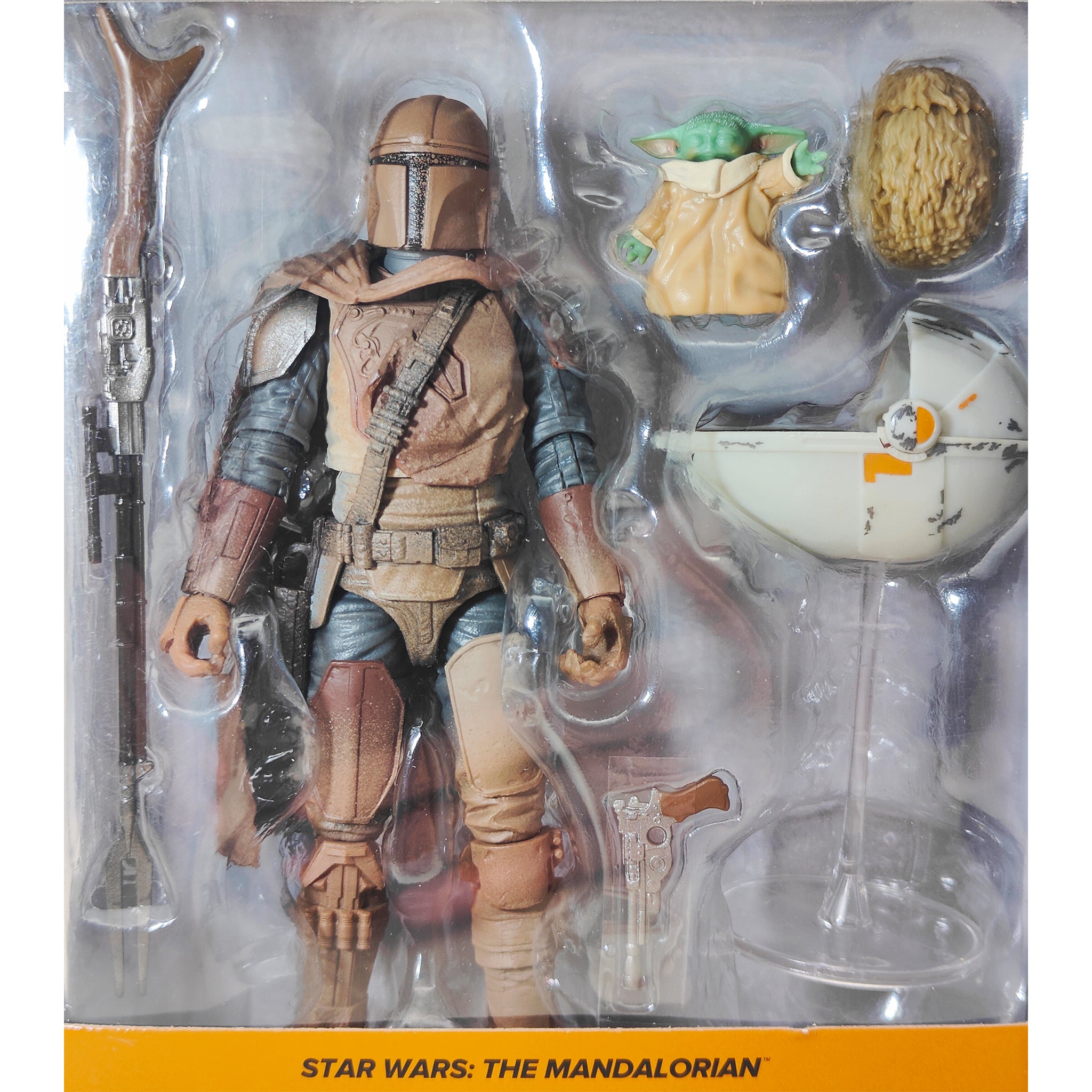 Star Wars Mandalorian and Grogu Arvala-7 Black Series Deluxe Figure Set 2022