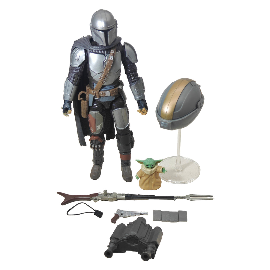 Star Wars Mandalorian Din Djarin The Child Deluxe Black Series Hasbro Figure