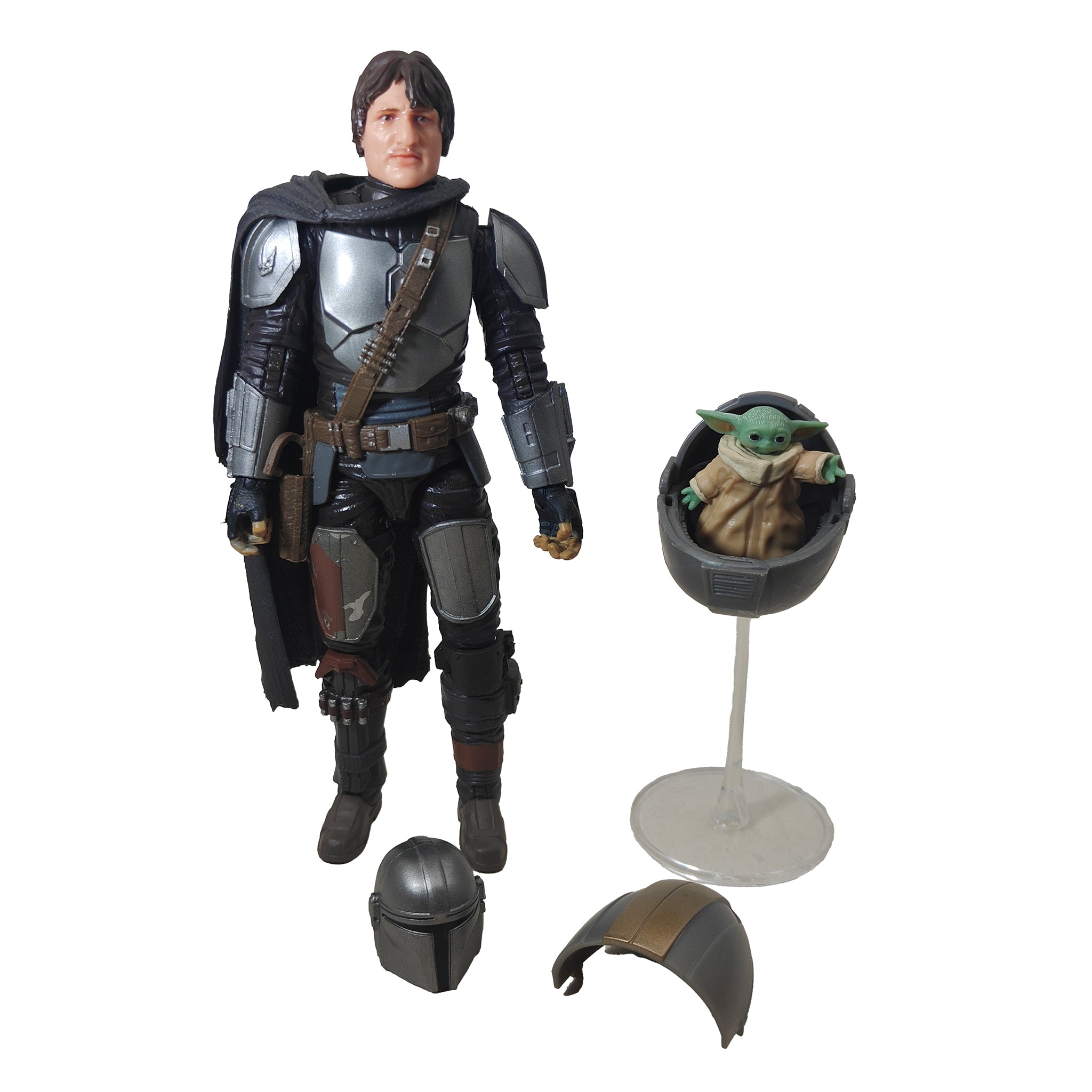 Star Wars Mandalorian Din Djarin The Child Deluxe Black Series Hasbro Figure