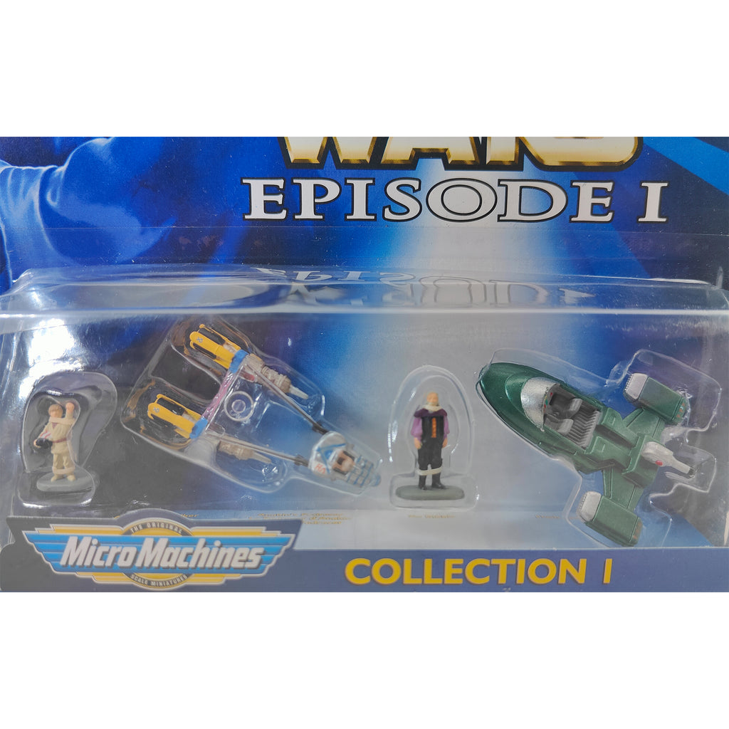 Star Wars Micro Machines Episode 1 Collection I Figures And Vehicles – Star Wars, Galoob, 2 cm, 1999, pre-owned collector piece, Uncanny Collectibles Dublin Ireland