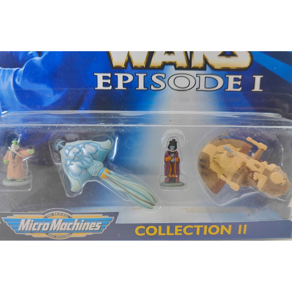 Star Wars Micro Machines Episode 1 Collection II Figures And Vehicles – Star Wars, Galoob, 2 cm, 1999, pre-owned collector piece, Uncanny Collectibles Dublin Ireland