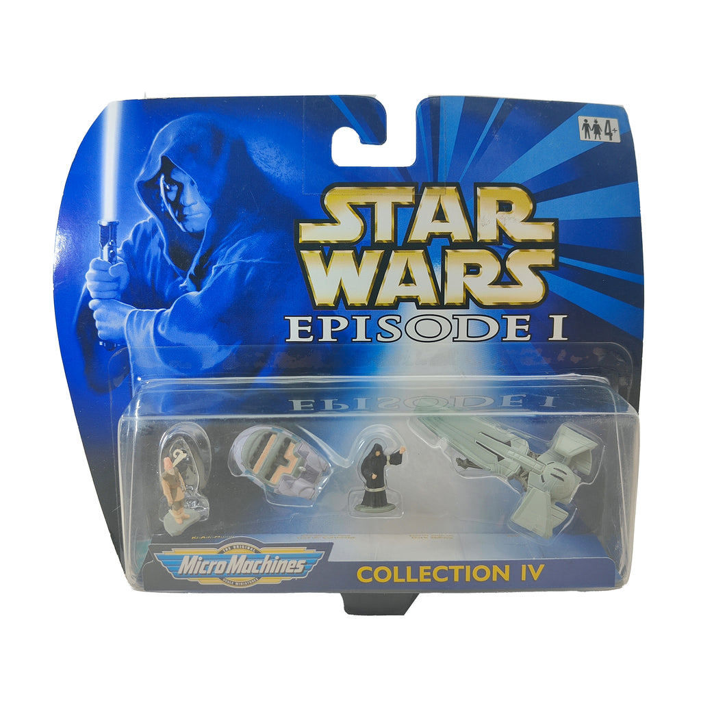 Star Wars Micro Machines Episode 1 Collection IV Figures And Vehicles – Star Wars, Galoob, 2 cm, 1999, pre-owned collector piece, Uncanny Collectibles Dublin Ireland