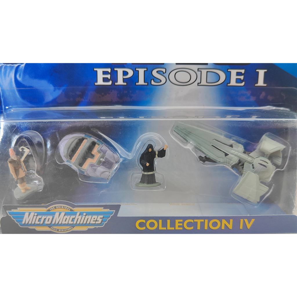 Star Wars Micro Machines Episode 1 Collection IV Figures And Vehicles – Star Wars, Galoob, 2 cm, 1999, pre-owned collector piece, Uncanny Collectibles Dublin Ireland