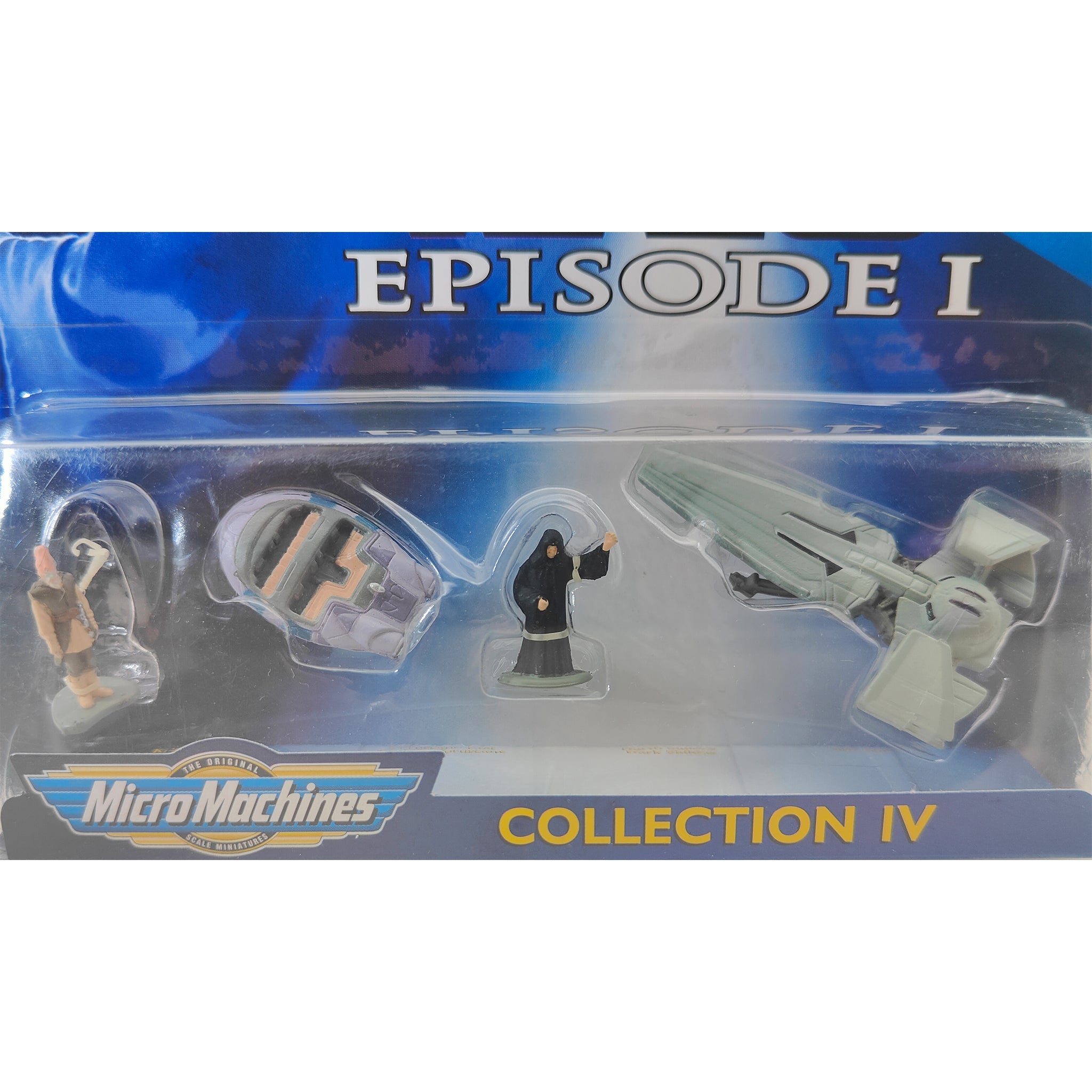 Star Wars Micro Machines Episode 1 Collection IV Figures And Vehicles – Star Wars, Galoob, 2 cm, 1999, pre-owned collector piece, Uncanny Collectibles Dublin Ireland