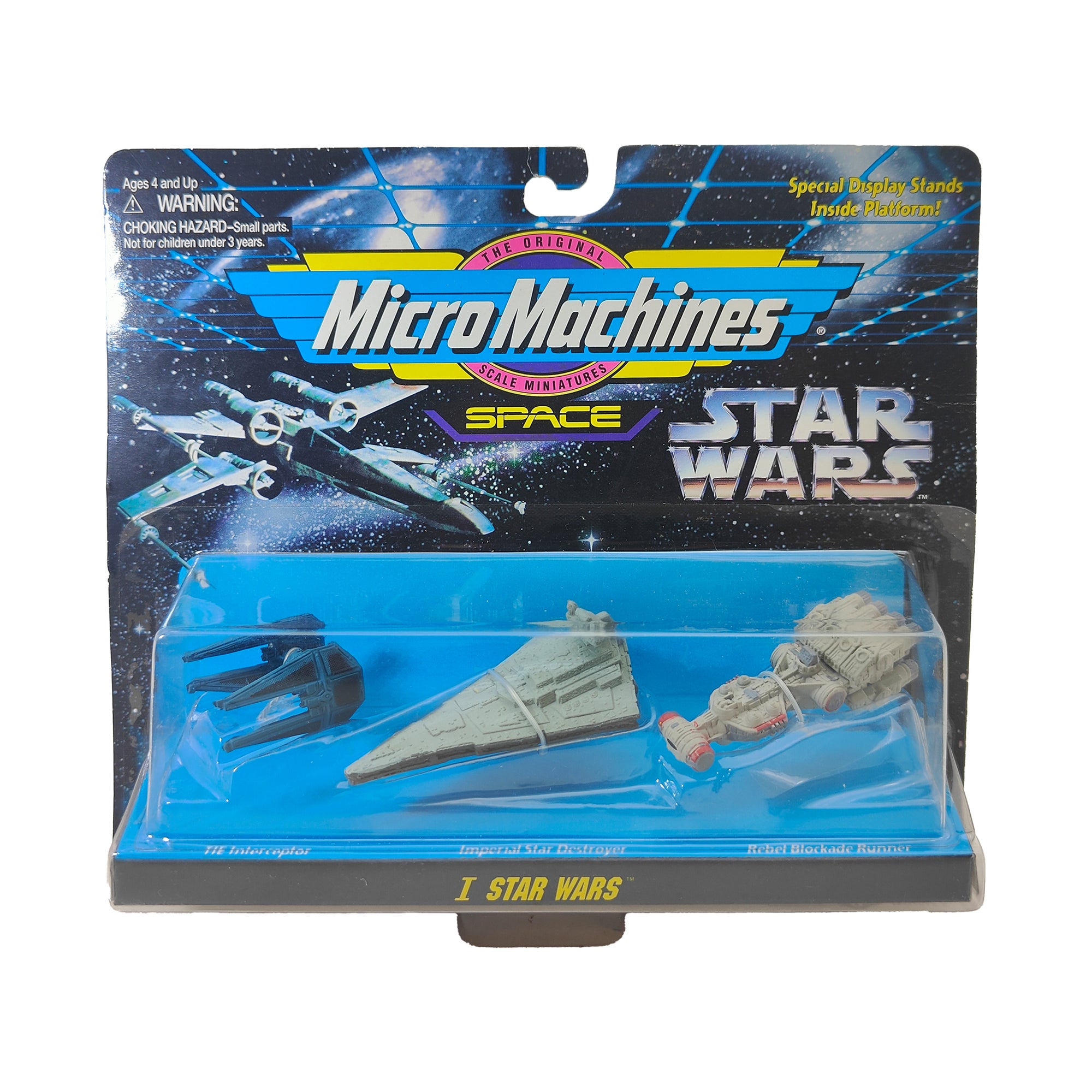 Star Wars Micro Machines Space Collection I TIE Interceptor Star Destroyer Runner