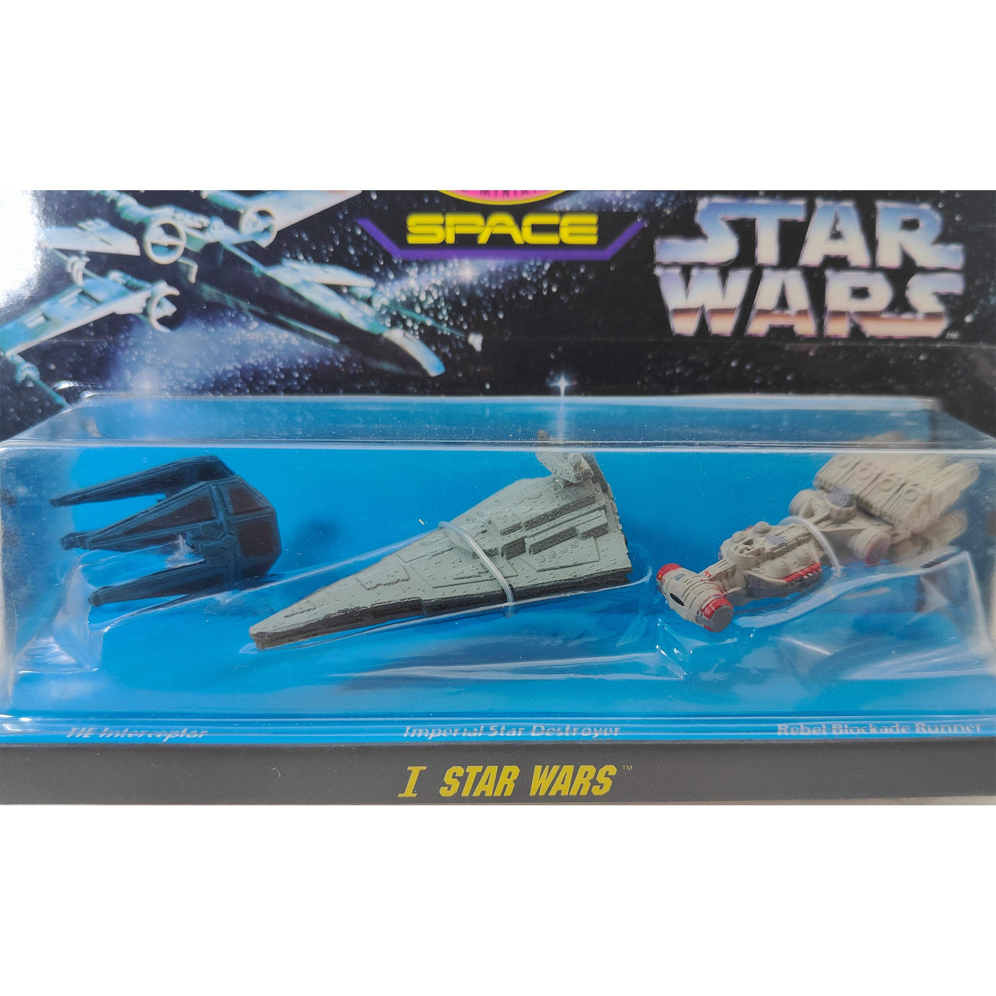 Star Wars Micro Machines Space Collection I TIE Interceptor Star Destroyer Runner – Star Wars, Galoob, 2 cm, 1995, pre-owned collector piece, Uncanny Collectibles Dublin Ireland