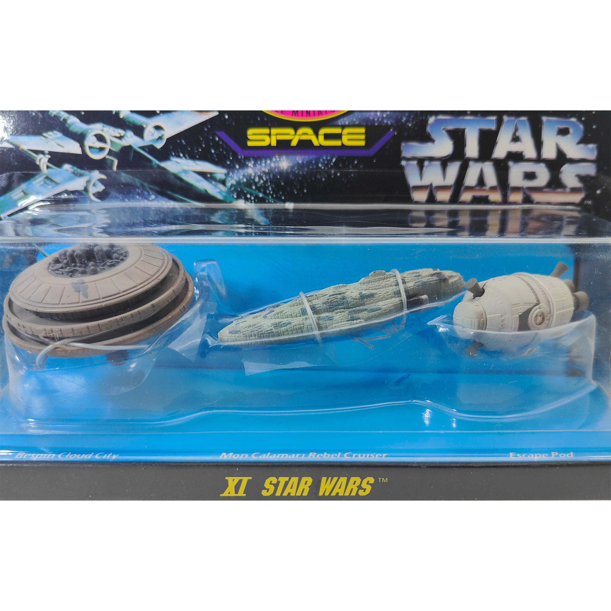 Star Wars Micro Machines Space Collection XI Bespin City Rebel Cruiser Escape Pod – Star Wars, Galoob, 2 cm, 1995, pre-owned collector piece, Uncanny Collectibles Dublin Ireland