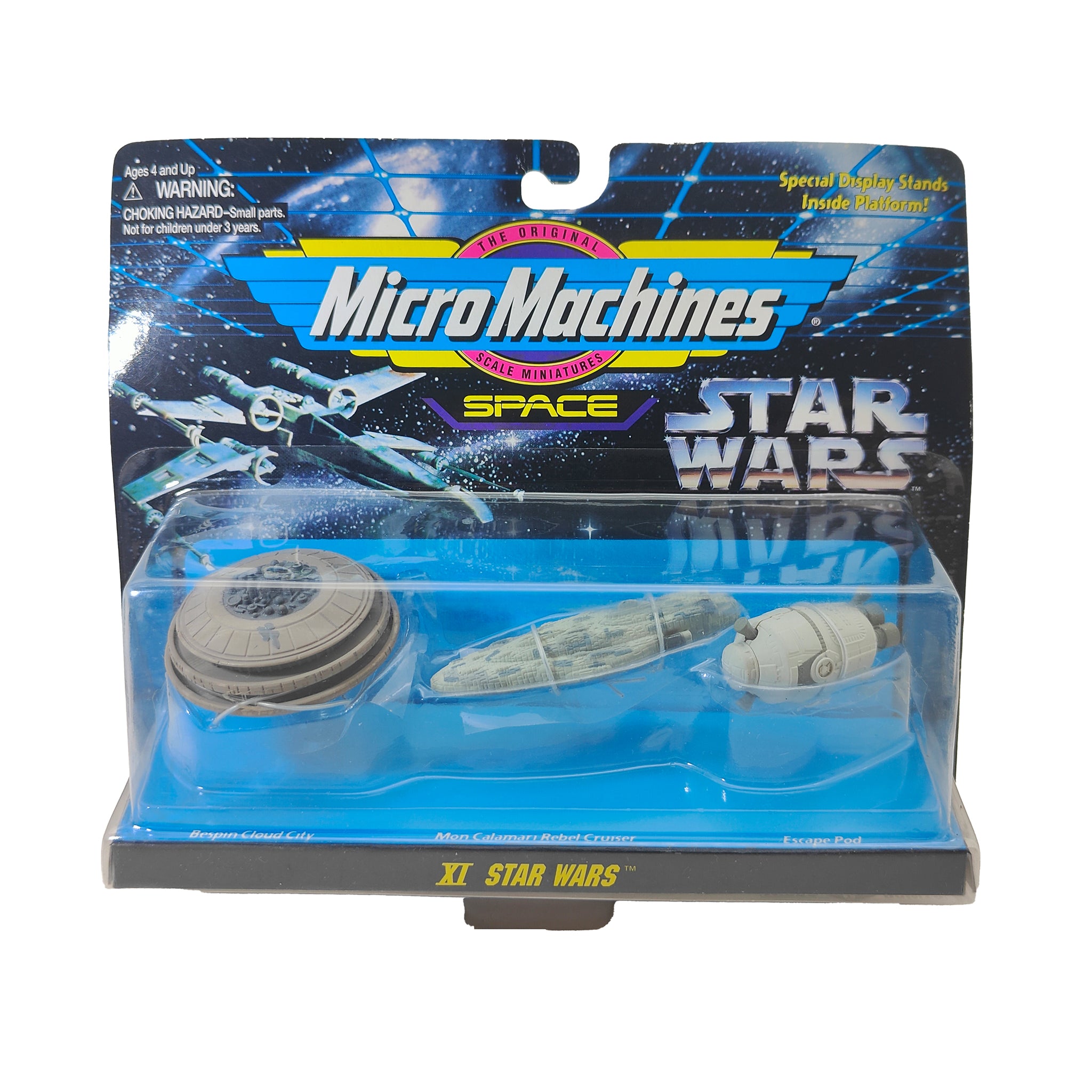 Star Wars Micro Machines Space Collection XI Bespin City Rebel Cruiser Escape Pod – Star Wars, Galoob, 2 cm, 1995, pre-owned collector piece, Uncanny Collectibles Dublin Ireland
