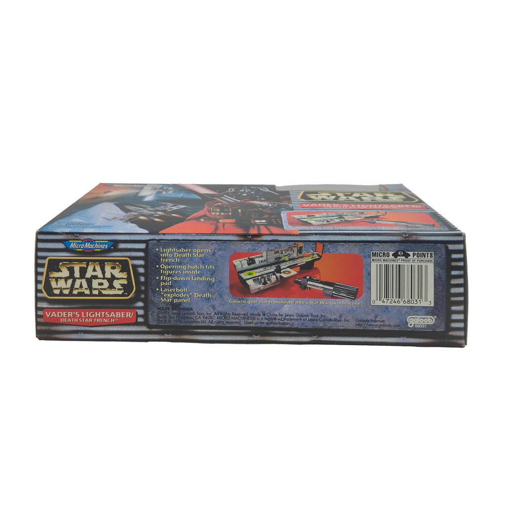 Star Wars Micro Machines Vaders Lightsaber Death Star Trench Galoob 1996 – Star Wars, Galoob, 2 cm, 1996, pre-owned collector piece, Uncanny Collectibles Dublin Ireland