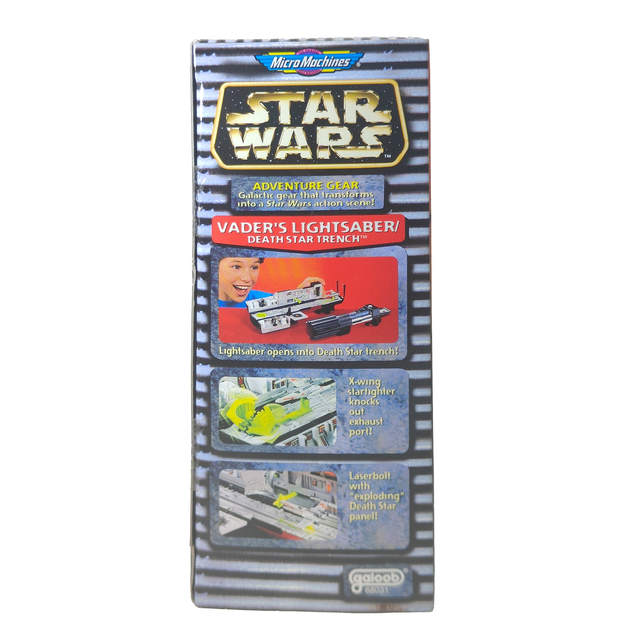 Star Wars Micro Machines Vaders Lightsaber Death Star Trench Galoob 1996 – Star Wars, Galoob, 2 cm, 1996, pre-owned collector piece, Uncanny Collectibles Dublin Ireland