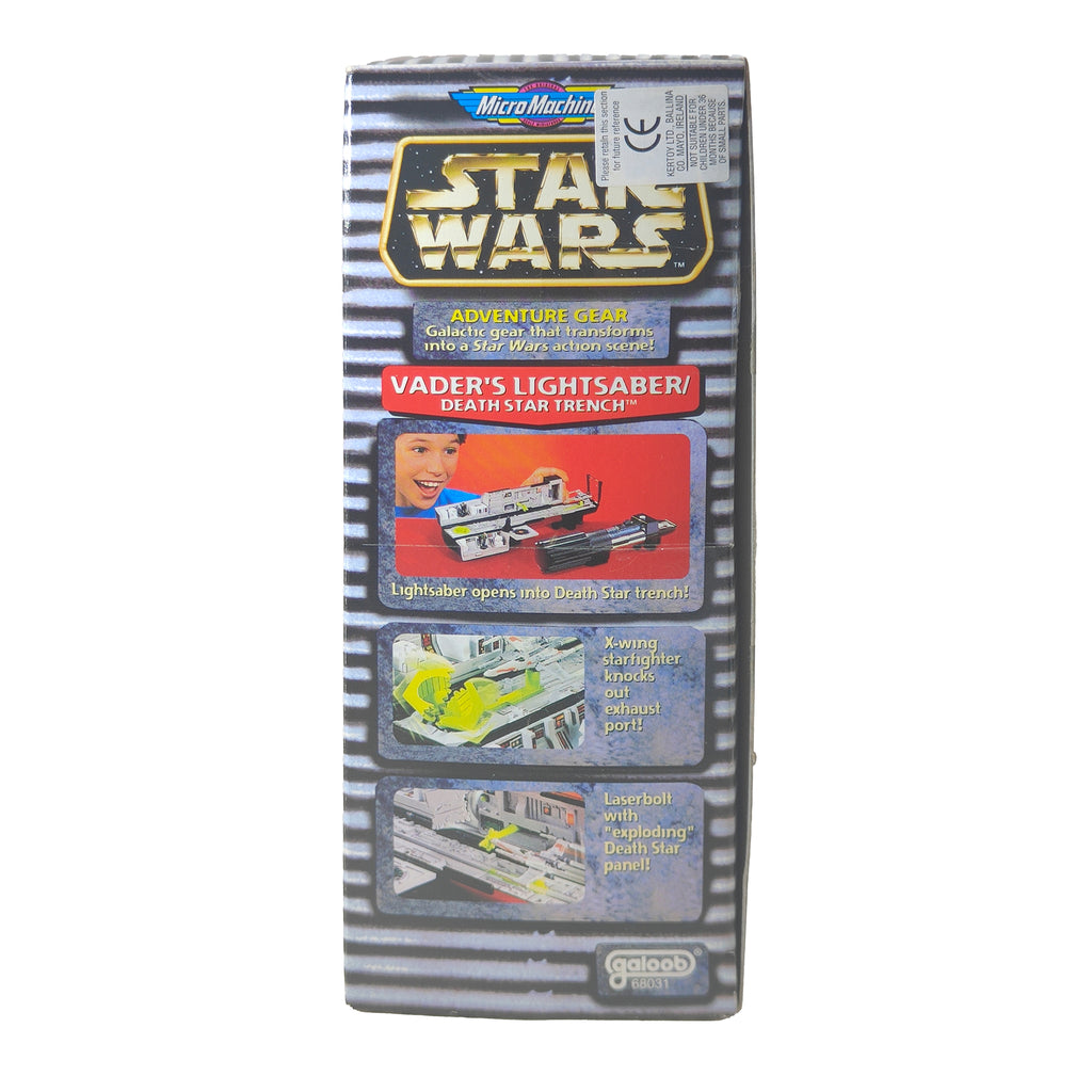 Star Wars Micro Machines Vaders Lightsaber Death Star Trench Galoob 1996 – Star Wars, Galoob, 2 cm, 1996, pre-owned collector piece, Uncanny Collectibles Dublin Ireland