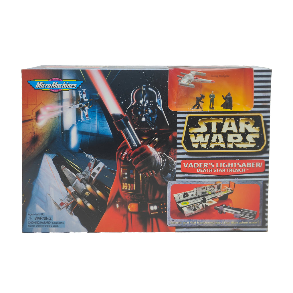 Star Wars Micro Machines Vaders Lightsaber Death Star Trench Galoob 1996 – Star Wars, Galoob, 2 cm, 1996, pre-owned collector piece, Uncanny Collectibles Dublin Ireland