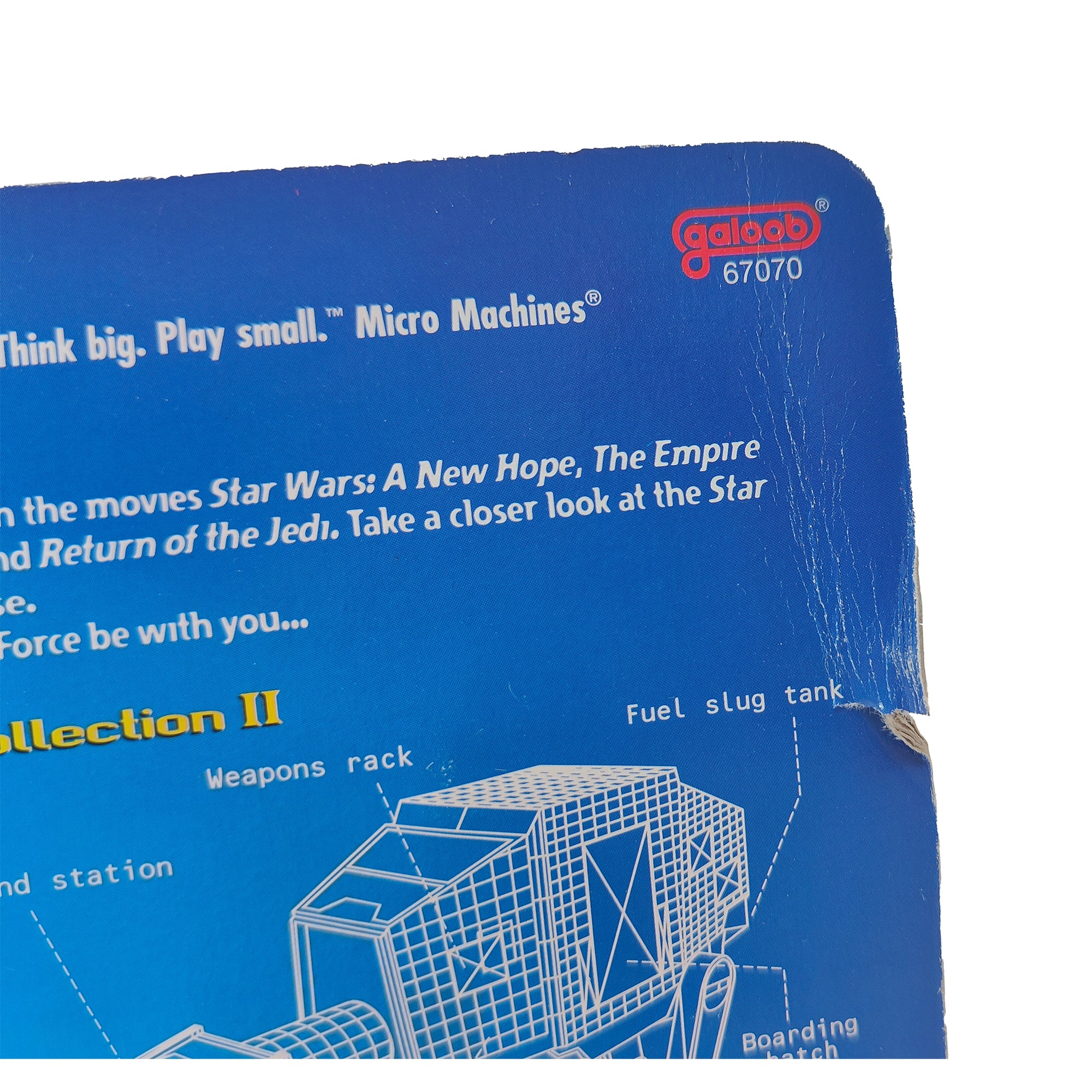 Star Wars Micro Machines X Ray Fleet Collection II  X Wing AT AT