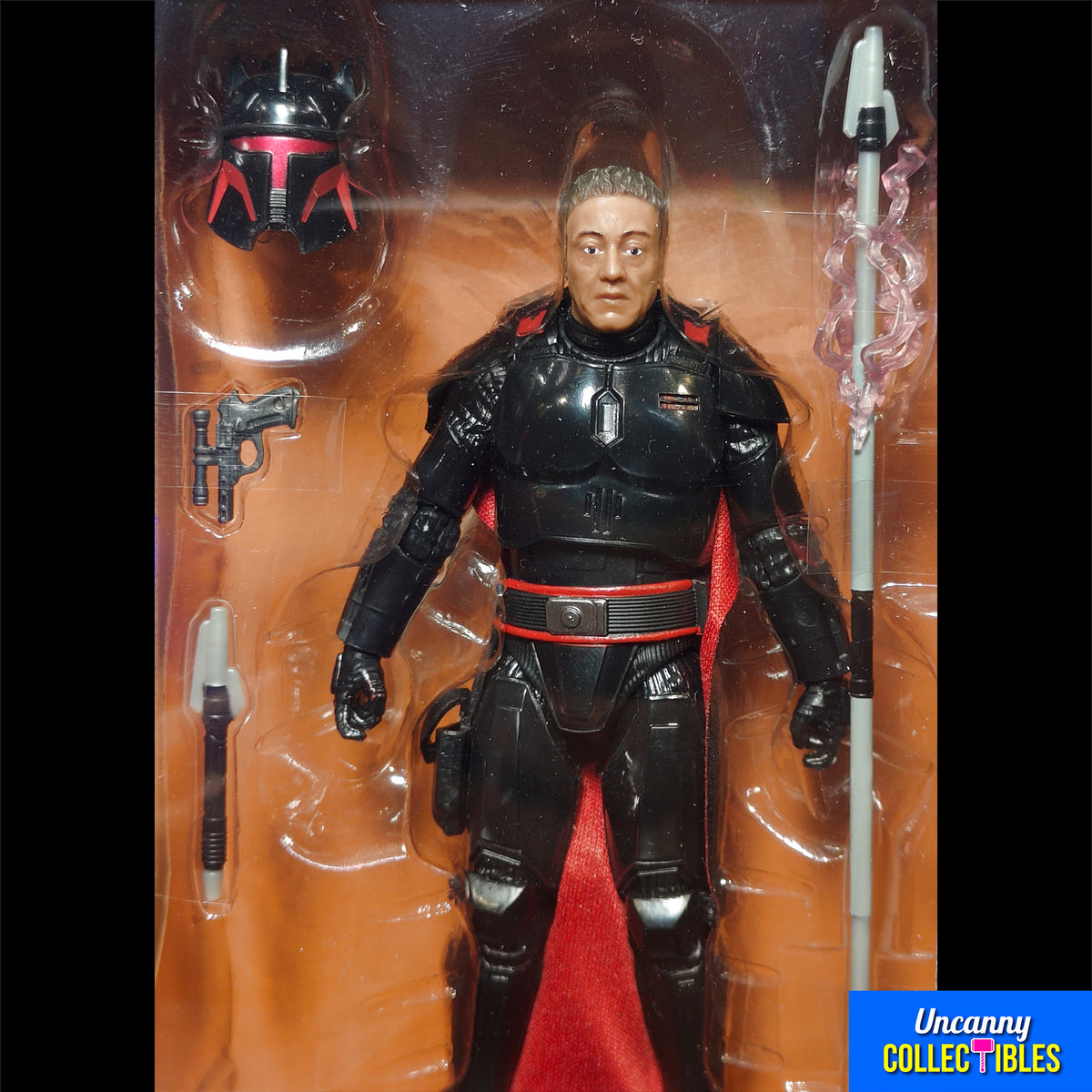 Star Wars Moff Gideon Dark Trooper Armor Mandalorian Black Series Hasbro Figure