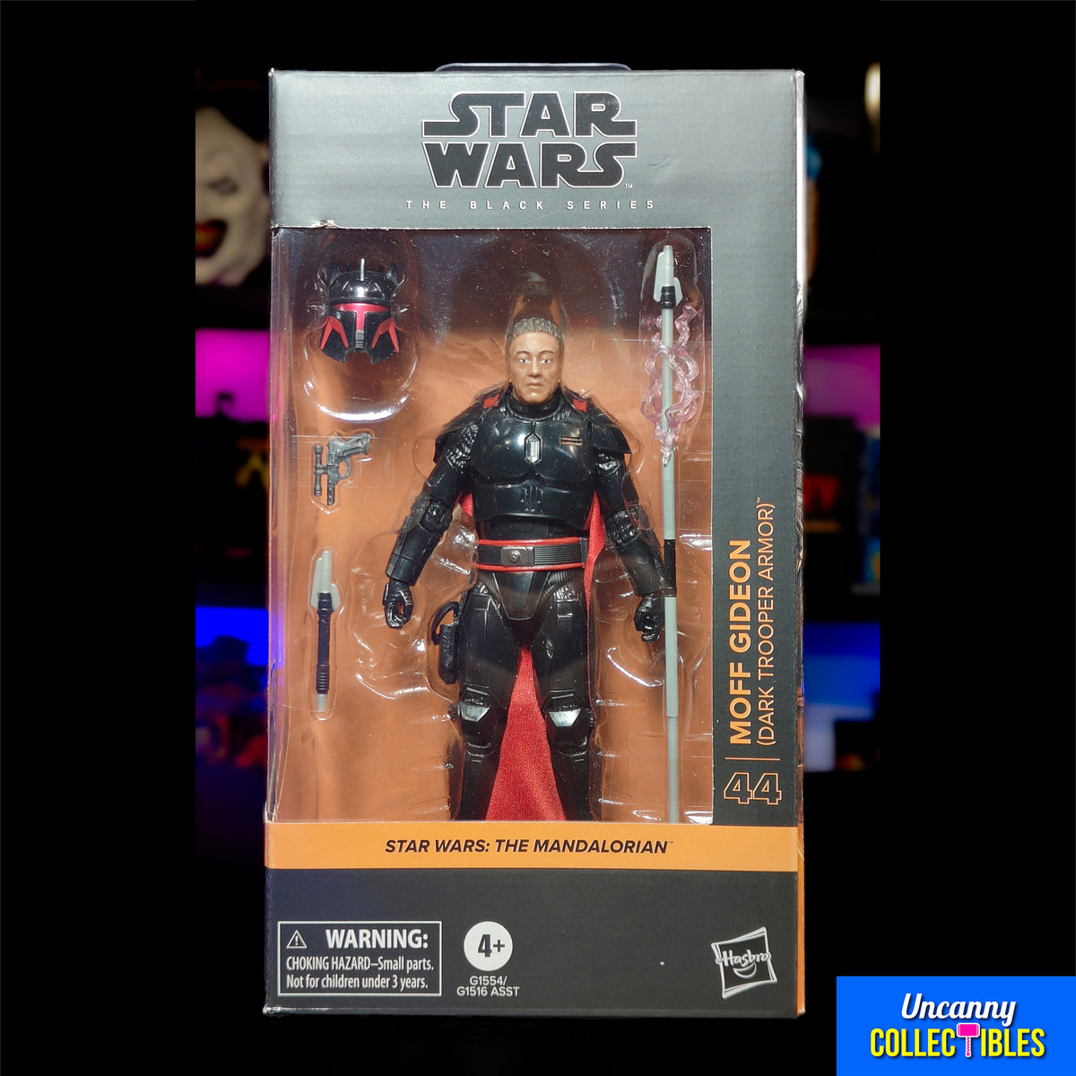 Star Wars Moff Gideon Dark Trooper Armor Mandalorian Black Series Hasbro Figure