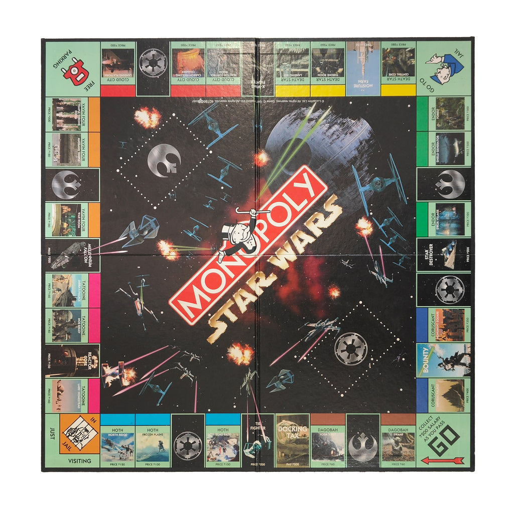 Star Wars Monopoly Collectors Edition 20th Anniversary Board Game 1996