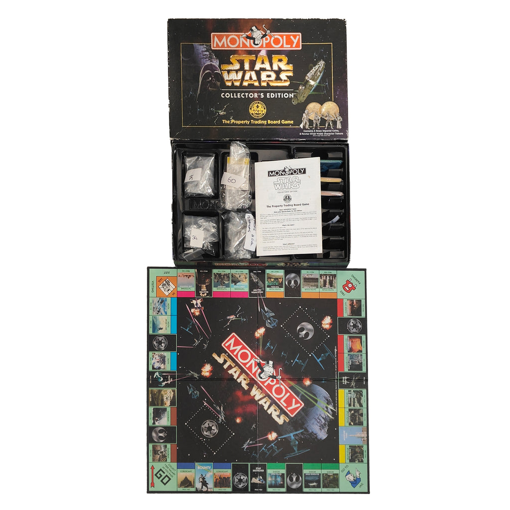 Star Wars Monopoly Collectors Edition 20th Anniversary Board Game 1996