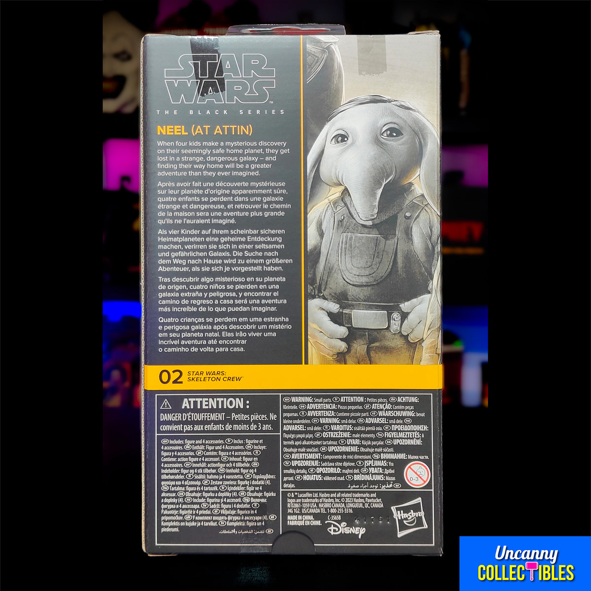 Star Wars Neel Skeleton Crew Black Series Hasbro Action Figure