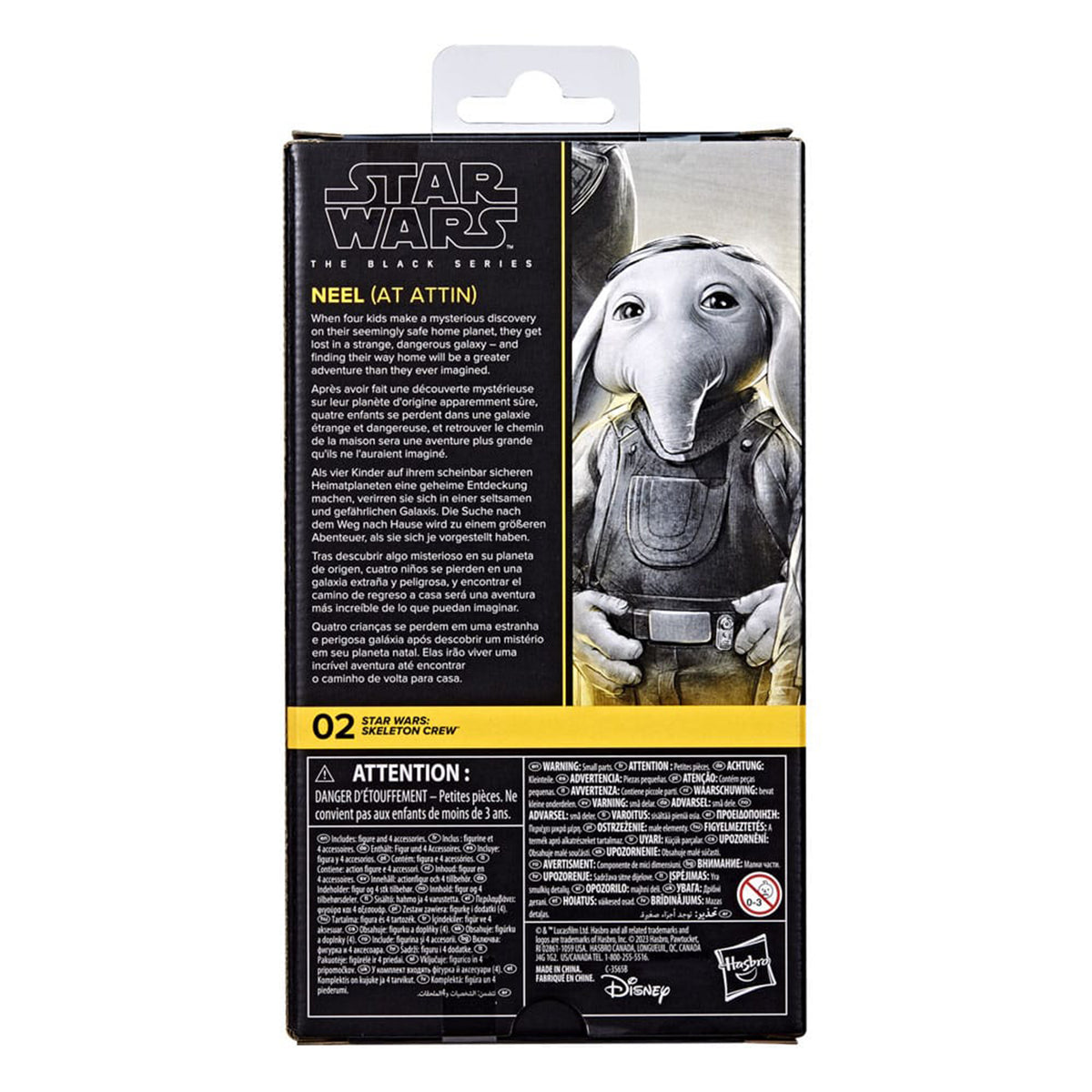 Star Wars Neel Skeleton Crew Black Series Hasbro Action Figure