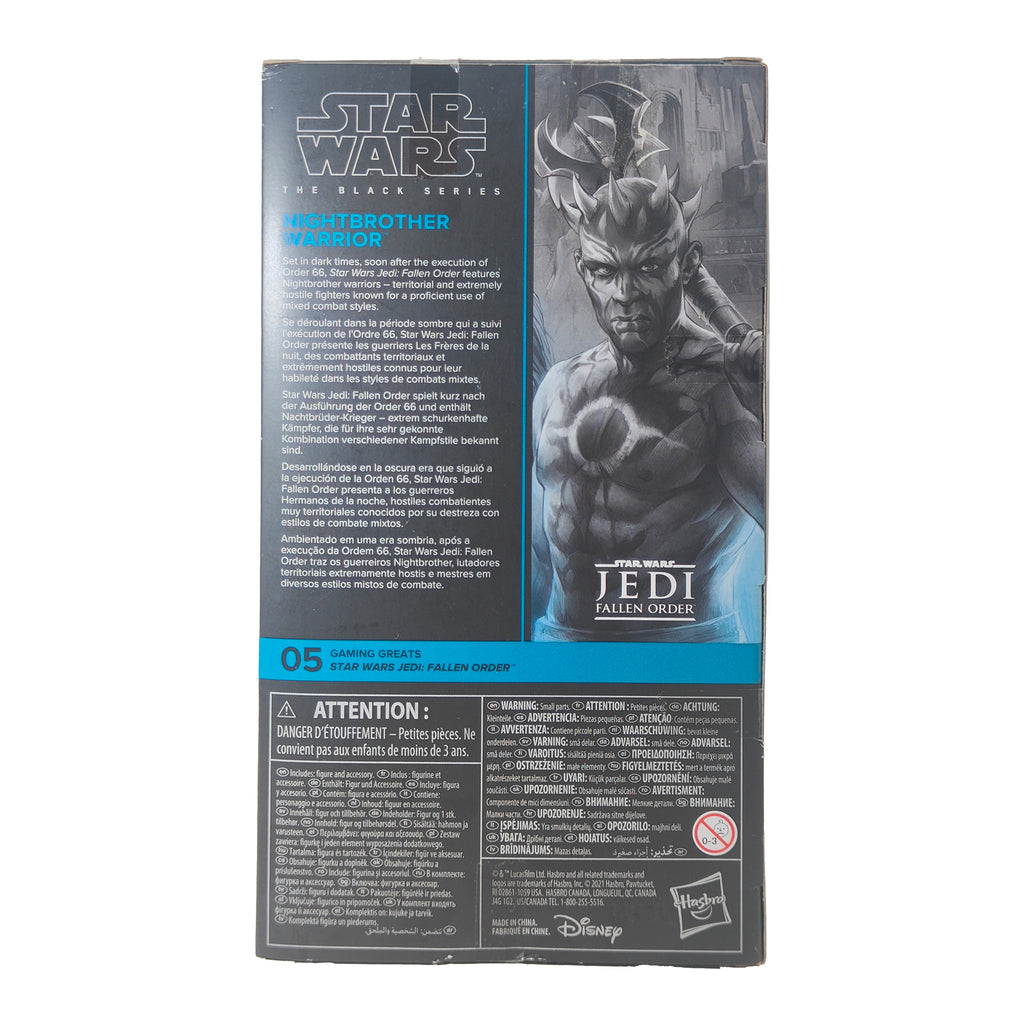 Star Wars Nightbrother Warrior Gaming Greats Black Series Action Figure 2021