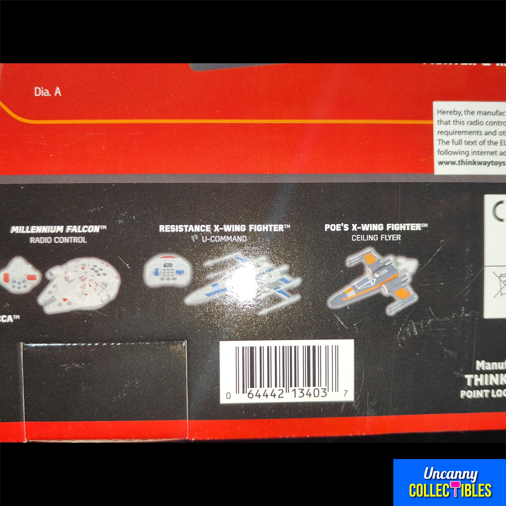 Star Wars Poes X Wing Fighter Thinkway Toys Premium Radio Control Vehicle – Star Wars, Thinkway Toys, 25 cm, 2015, pre-owned collector piece, Uncanny Collectibles Dublin Ireland