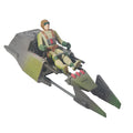 Star Wars POTF Speeder Bike + Exclusive Rebel Speeder Bike Pilot Expanded Universe Action Figure Kenner 1997 – Star Wars, Hasbro, 9.5 cm, 1997, pre-owned collector piece, Uncanny Collectibles Dublin Ireland