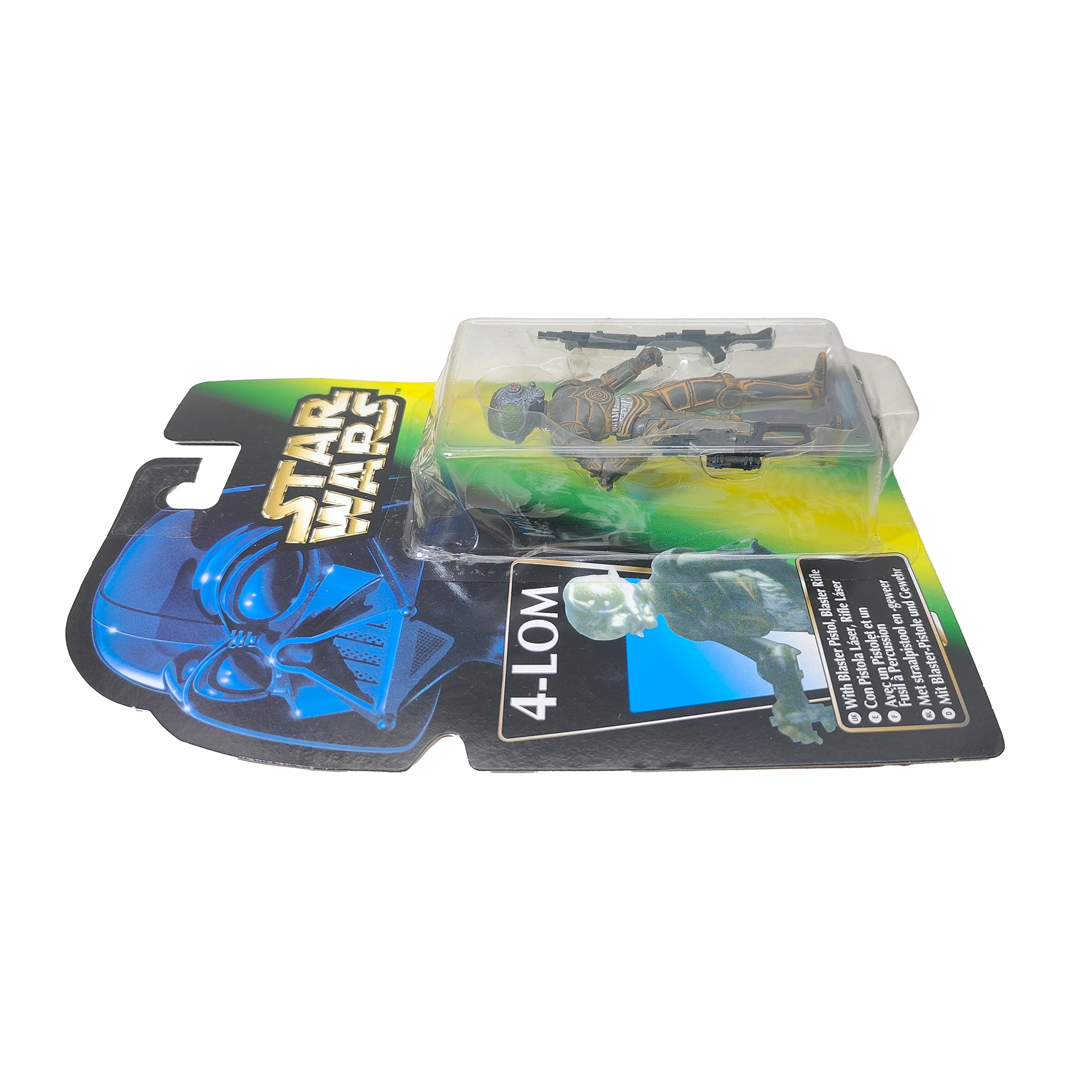 Star Wars Power of The Force 4-Lom Kenobi 3.75 Inch Action Figure 1996 Green Card – Star Wars, Hasbro, 9.5 cm, 1996, pre-owned collector piece, Uncanny Collectibles Dublin Ireland