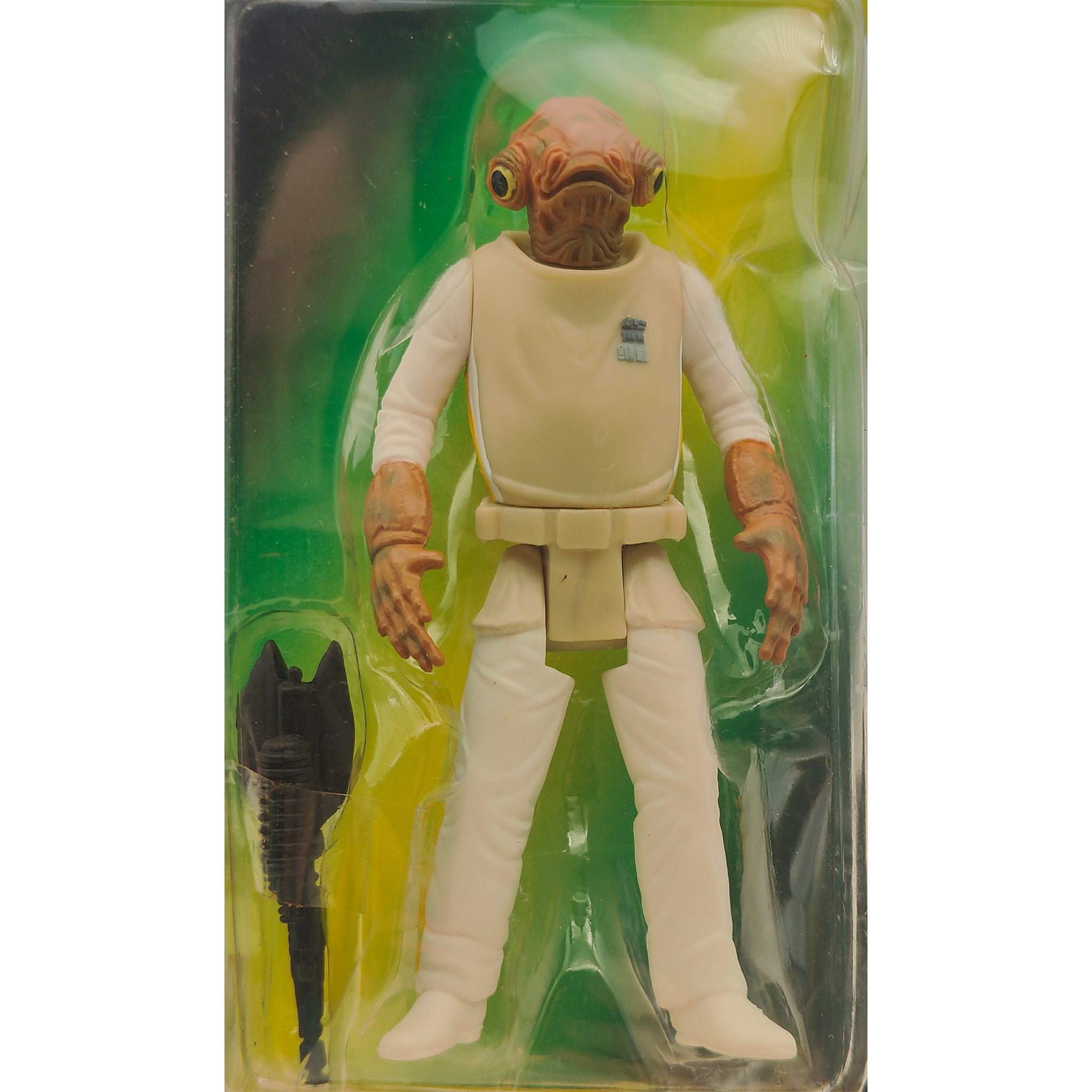 Star Wars Power of The Force Admiral Ackbar 3.75 Inch Action Figure 1998 – Star Wars, Hasbro, 9.5 cm, 1998, pre-owned collector piece, Uncanny Collectibles Dublin Ireland