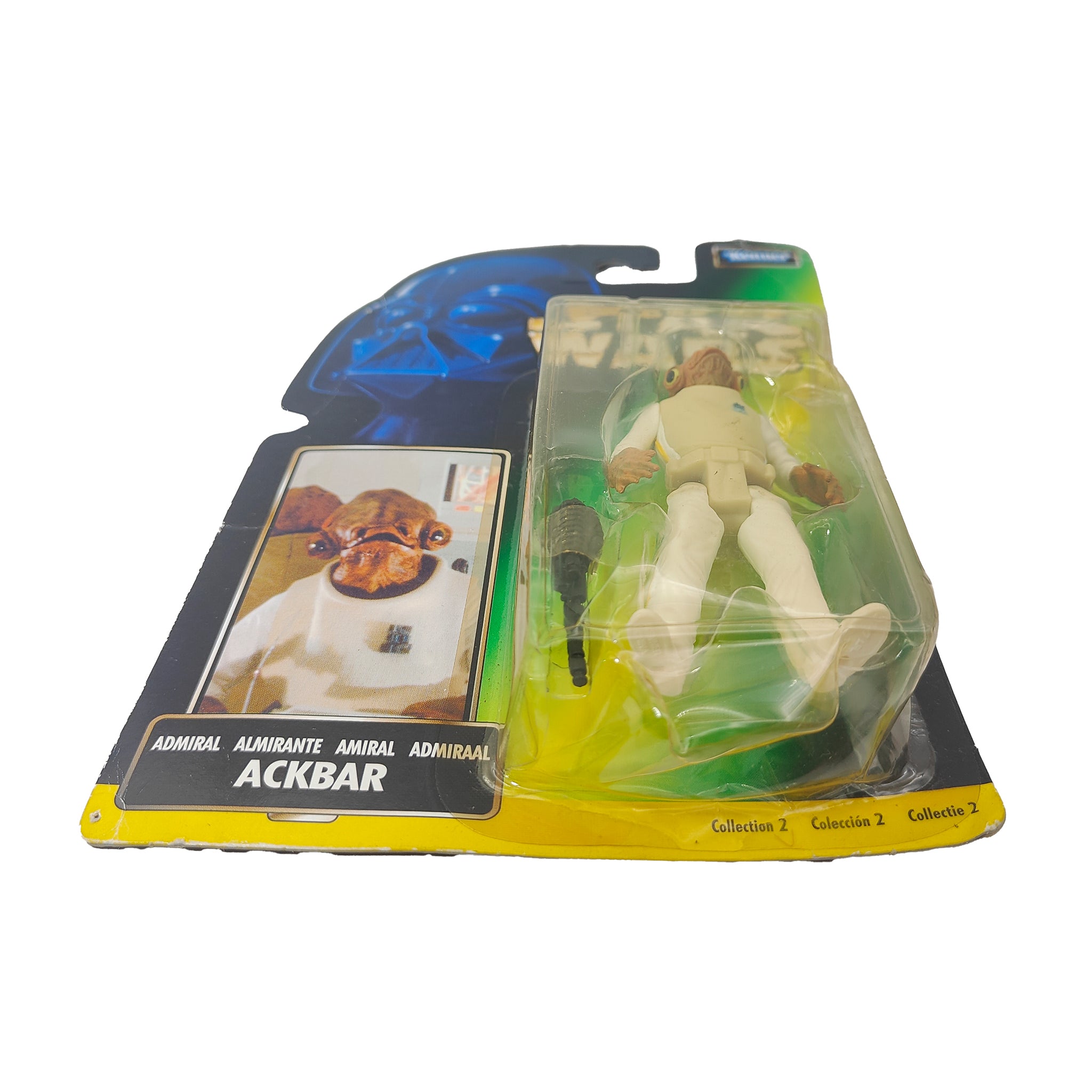 Star Wars Power of The Force Admiral Ackbar 3.75 Inch Action Figure 1998 – Star Wars, Hasbro, 9.5 cm, 1998, pre-owned collector piece, Uncanny Collectibles Dublin Ireland