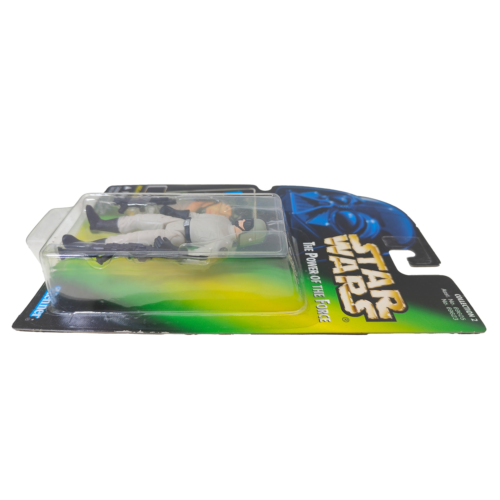 Star Wars Power of The Force AT-ST Driver 3.75 Inch Action Figure 1996 Green Card
