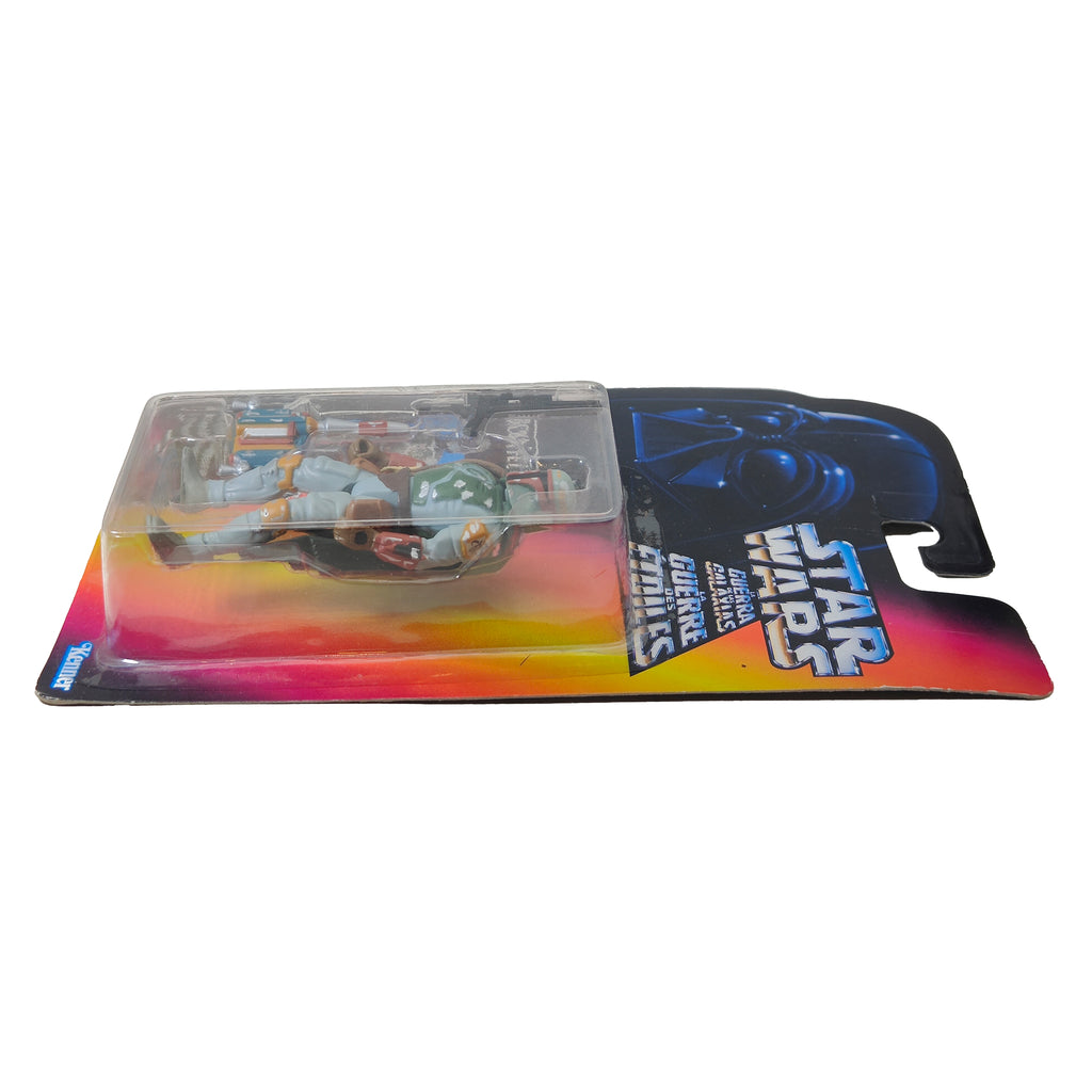 Star Wars Power of The Force Boba Fett 3.75 Inch Action Figure 1995 Red Euro Tri Logo Card – Star Wars, Hasbro, 9.5 cm, 1995, pre-owned collector piece, Uncanny Collectibles Dublin Ireland
