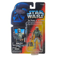 Star Wars Power of The Force Boba Fett 3.75 Inch Action Figure 1995 Red Euro Tri Logo Card – Star Wars, Hasbro, 9.5 cm, 1995, pre-owned collector piece, Uncanny Collectibles Dublin Ireland