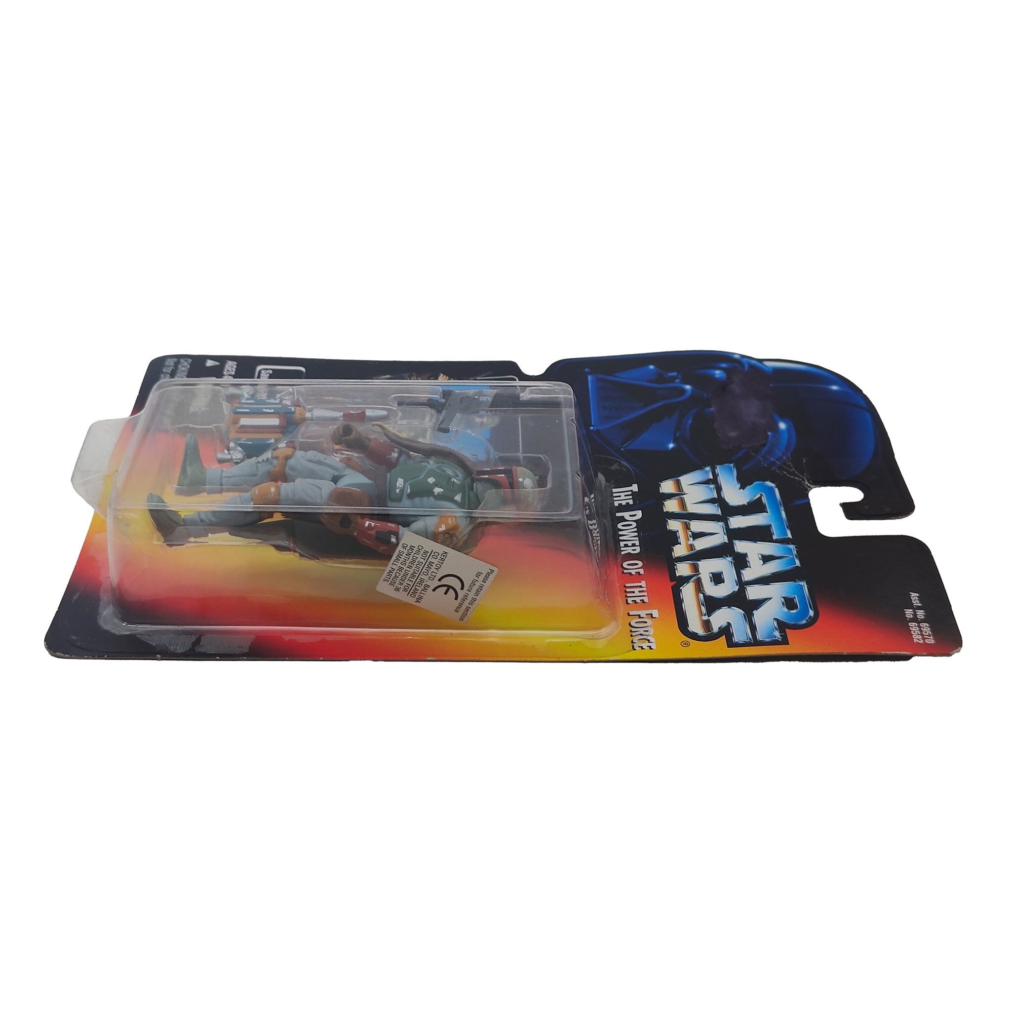 Star Wars Power of The Force Boba Fett 3.75 Inch Action Figure 1995 Red Euro Tri Logo Card – Star Wars, Hasbro, 9.5 cm, 1995, pre-owned collector piece, Uncanny Collectibles Dublin Ireland