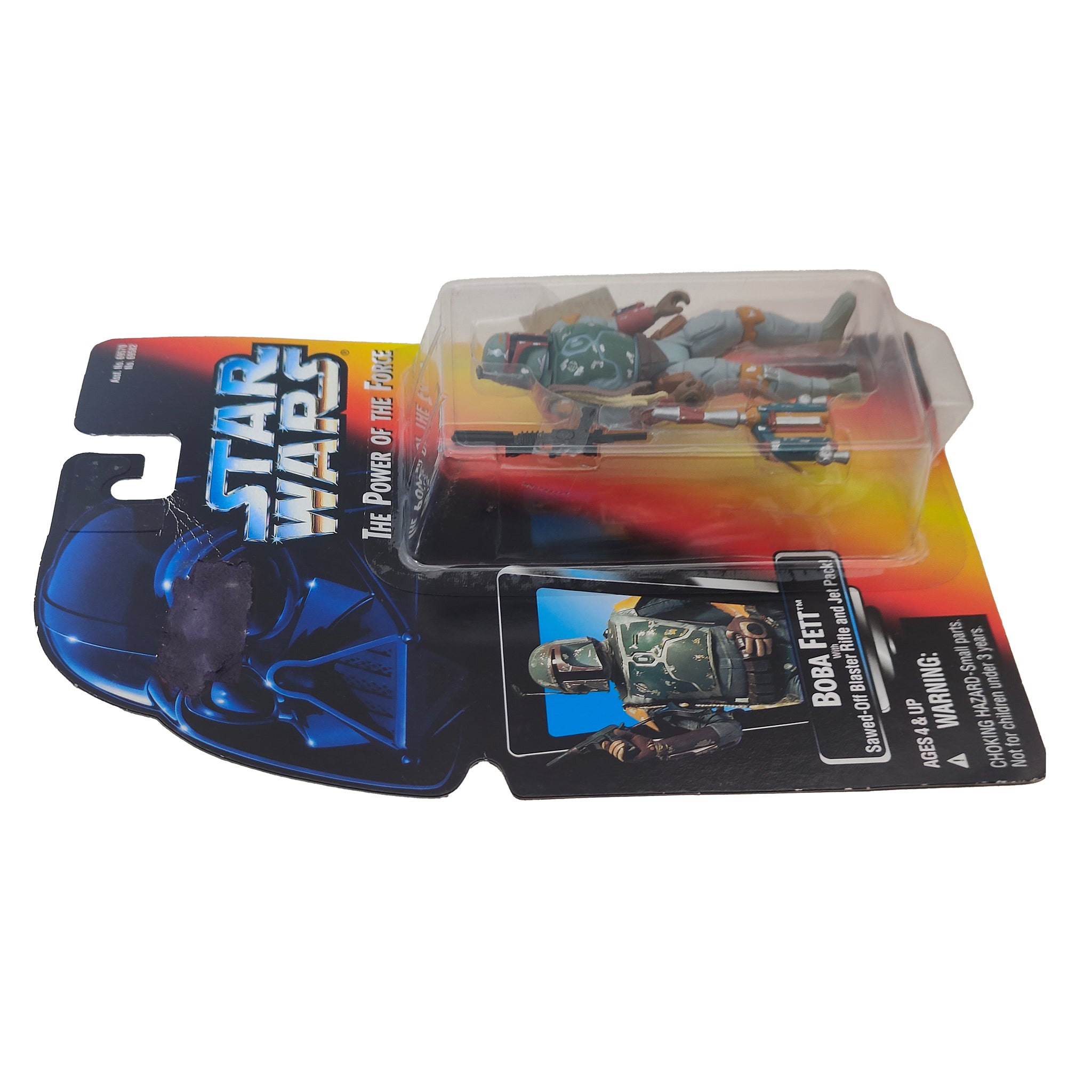 Star Wars Power of The Force Boba Fett 3.75 Inch Action Figure 1995 Red Euro Tri Logo Card – Star Wars, Hasbro, 9.5 cm, 1995, pre-owned collector piece, Uncanny Collectibles Dublin Ireland