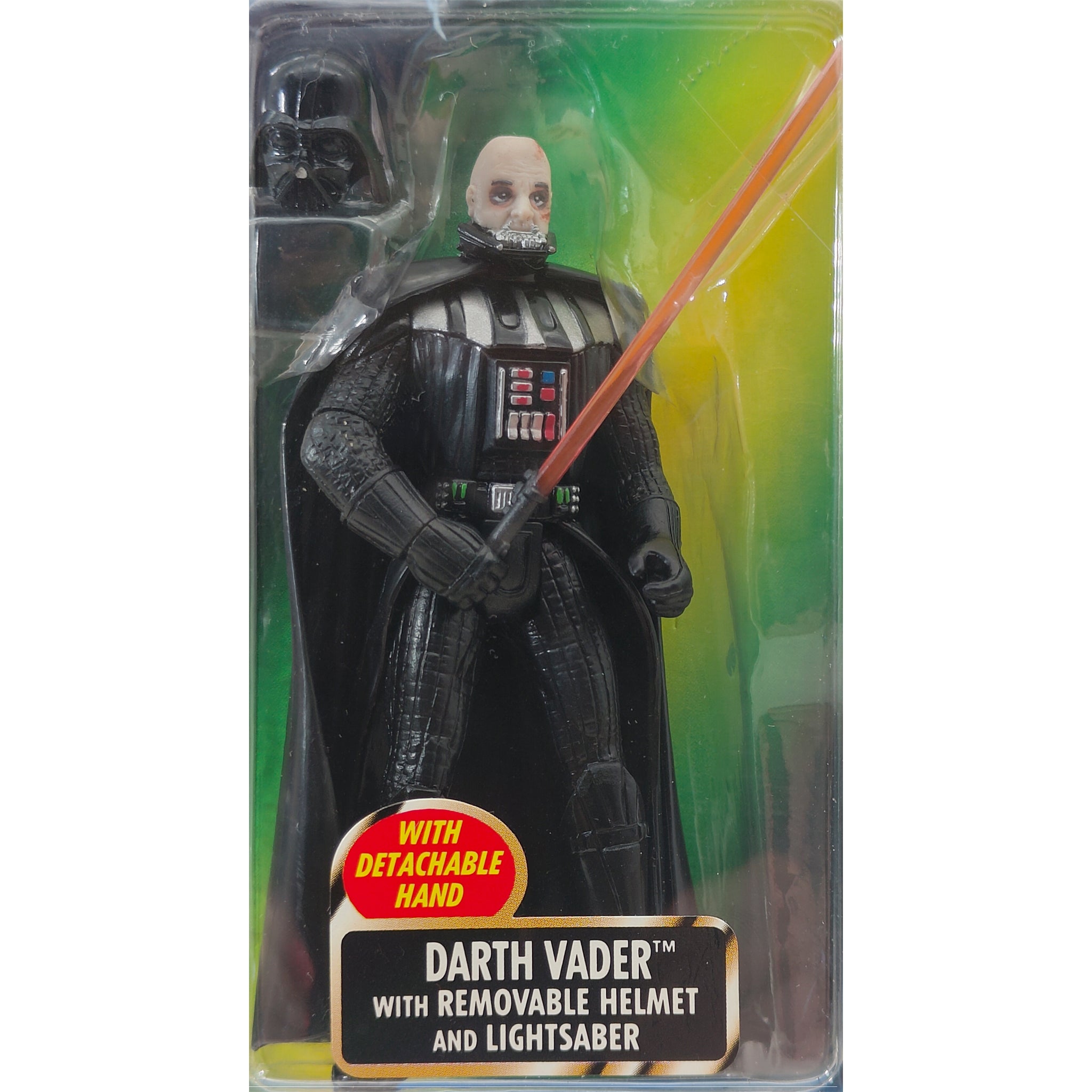 Star Wars Power of The Force Darth Vader Removable Helmet 3.75 Inch Action Figure 1997 – Star Wars, Hasbro, 9.5 cm, 1997, pre-owned collector piece, Uncanny Collectibles Dublin Ireland