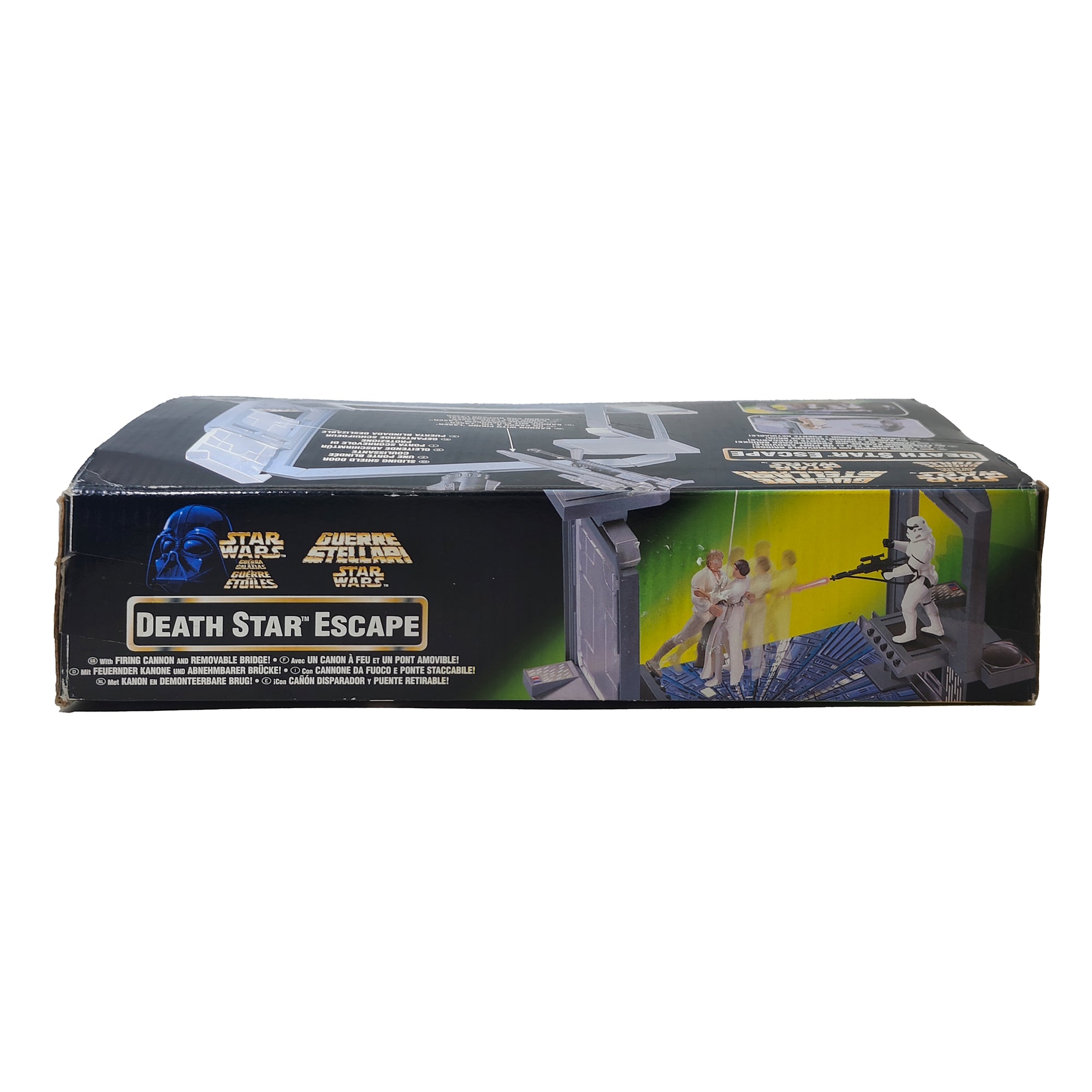 Star Wars Power of The Force Death Star Escape 3.75 Inch Playset 1996 Green Tri Logo Card