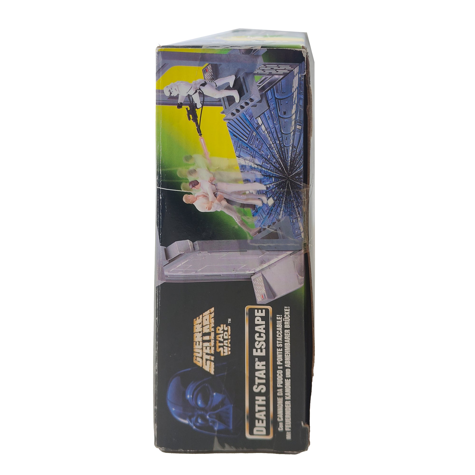 Star Wars Power of The Force Death Star Escape 3.75 Inch Playset 1996 Green Tri Logo Card