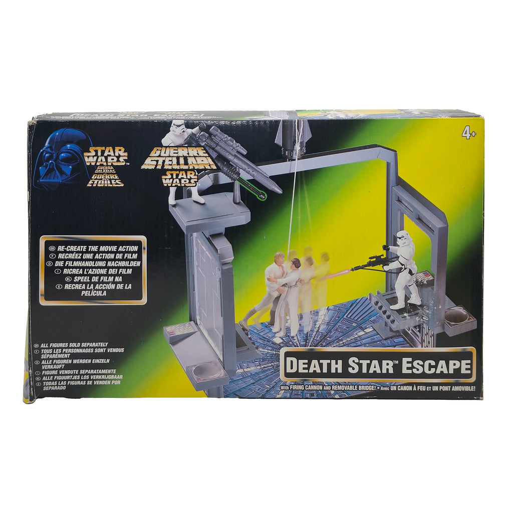 Star Wars Power of The Force Death Star Escape 3.75 Inch Playset 1996 Green Tri Logo Card – Star Wars, Hasbro, 9.5 cm, 1996, pre-owned collector piece, Uncanny Collectibles Dublin Ireland