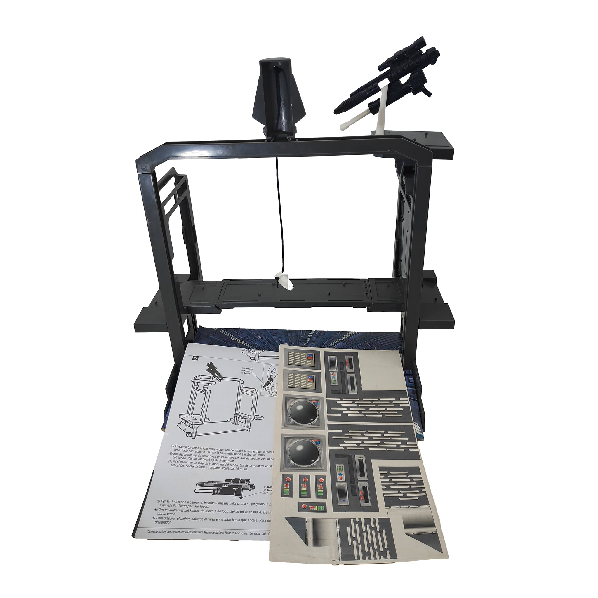 Star Wars Power of The Force Death Star Escape 3.75 Inch Playset 1996 Green Tri Logo Card – Star Wars, Hasbro, 9.5 cm, 1996, pre-owned collector piece, Uncanny Collectibles Dublin Ireland