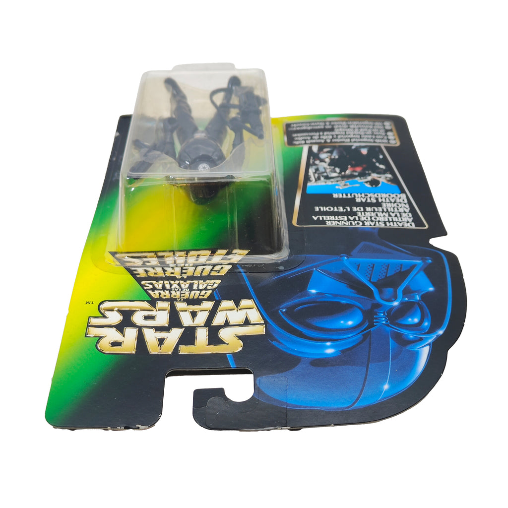 Star Wars Power of The Force Death Star Gunner 3.75 Inch Action Figure 1996 Green Tri Logo Card – Star Wars, Hasbro, 9.5 cm, 1996, pre-owned collector piece, Uncanny Collectibles Dublin Ireland