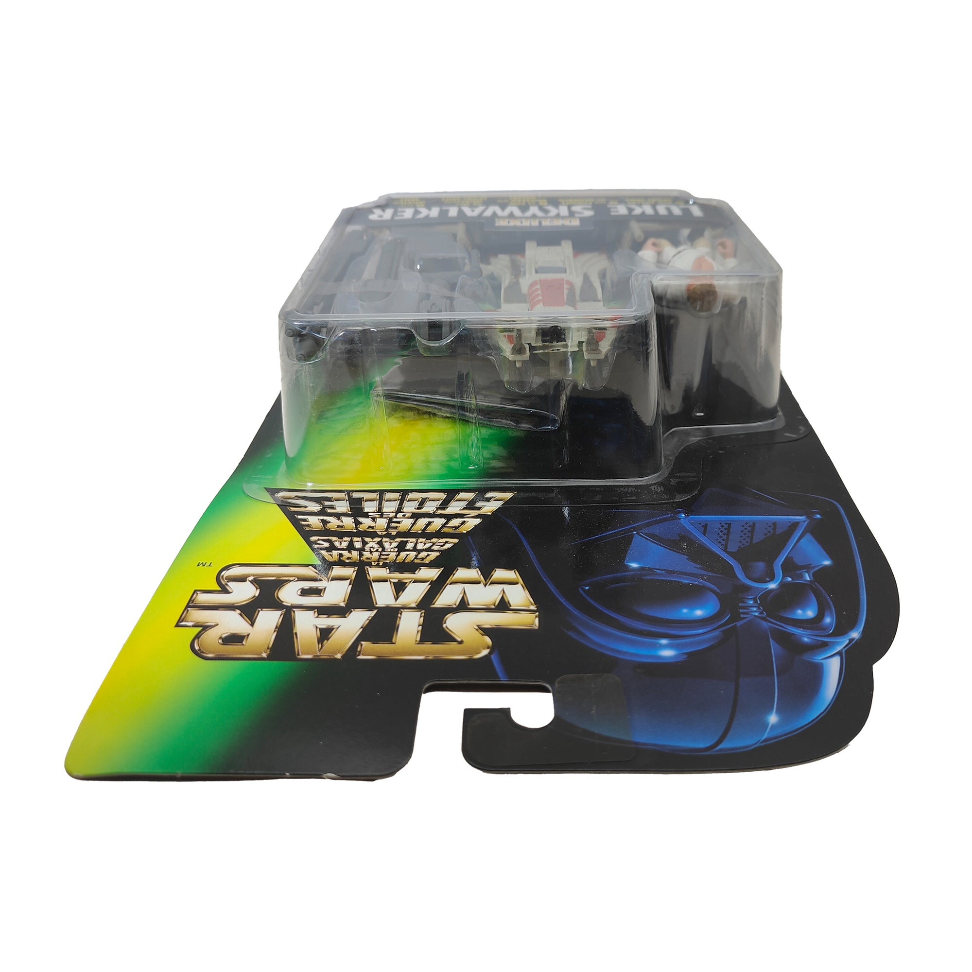 Star Wars Power of The Force Deluxe Luke Skywalker 3.75 Inch Action Figure 1996 Green Tri Logo Card